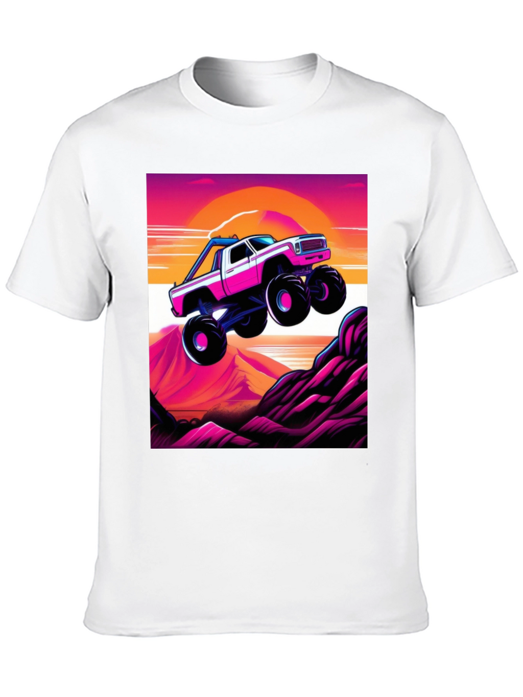 Retro Monster Truck Graphic Tee