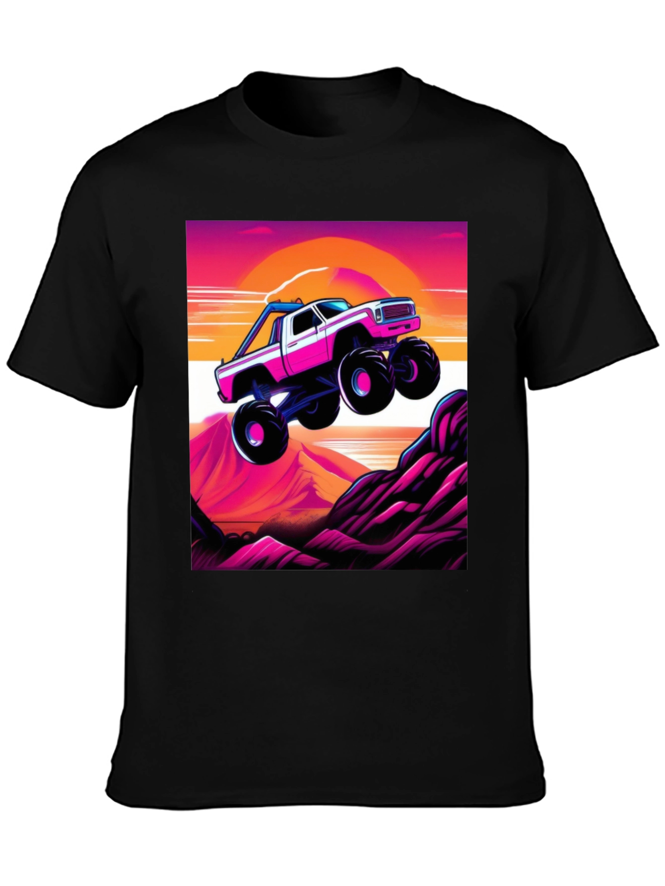 Retro Monster Truck Graphic Tee