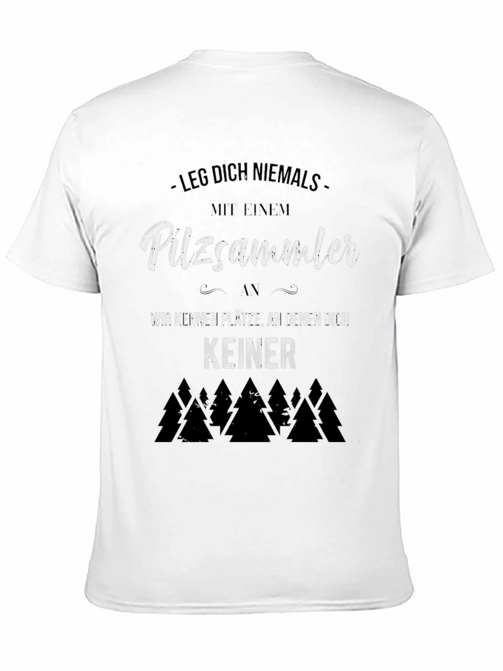 Pilzsammler T-Shirt - Mushroom Hunter Tee