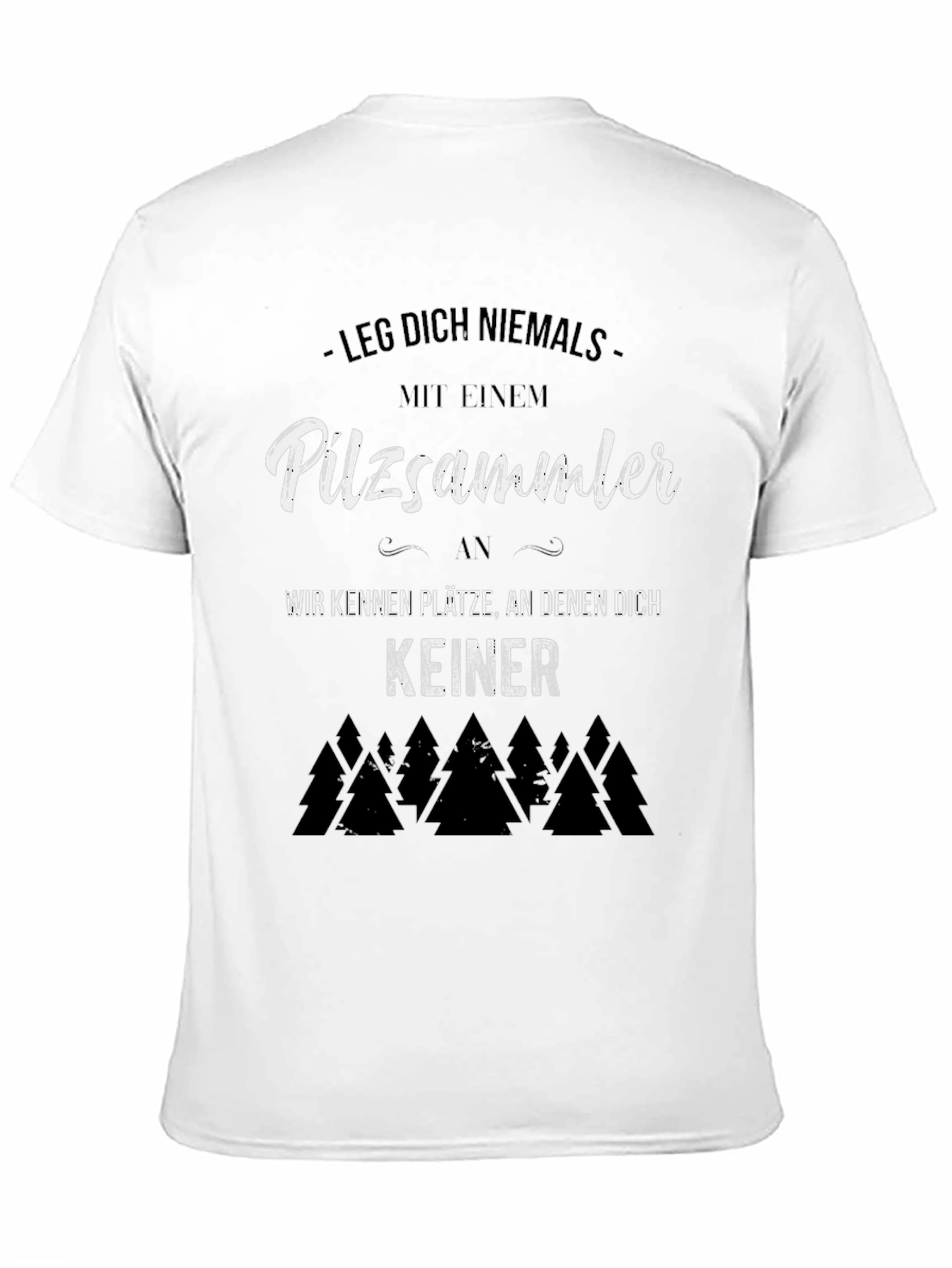 Pilzsammler T-Shirt - Mushroom Hunter Tee