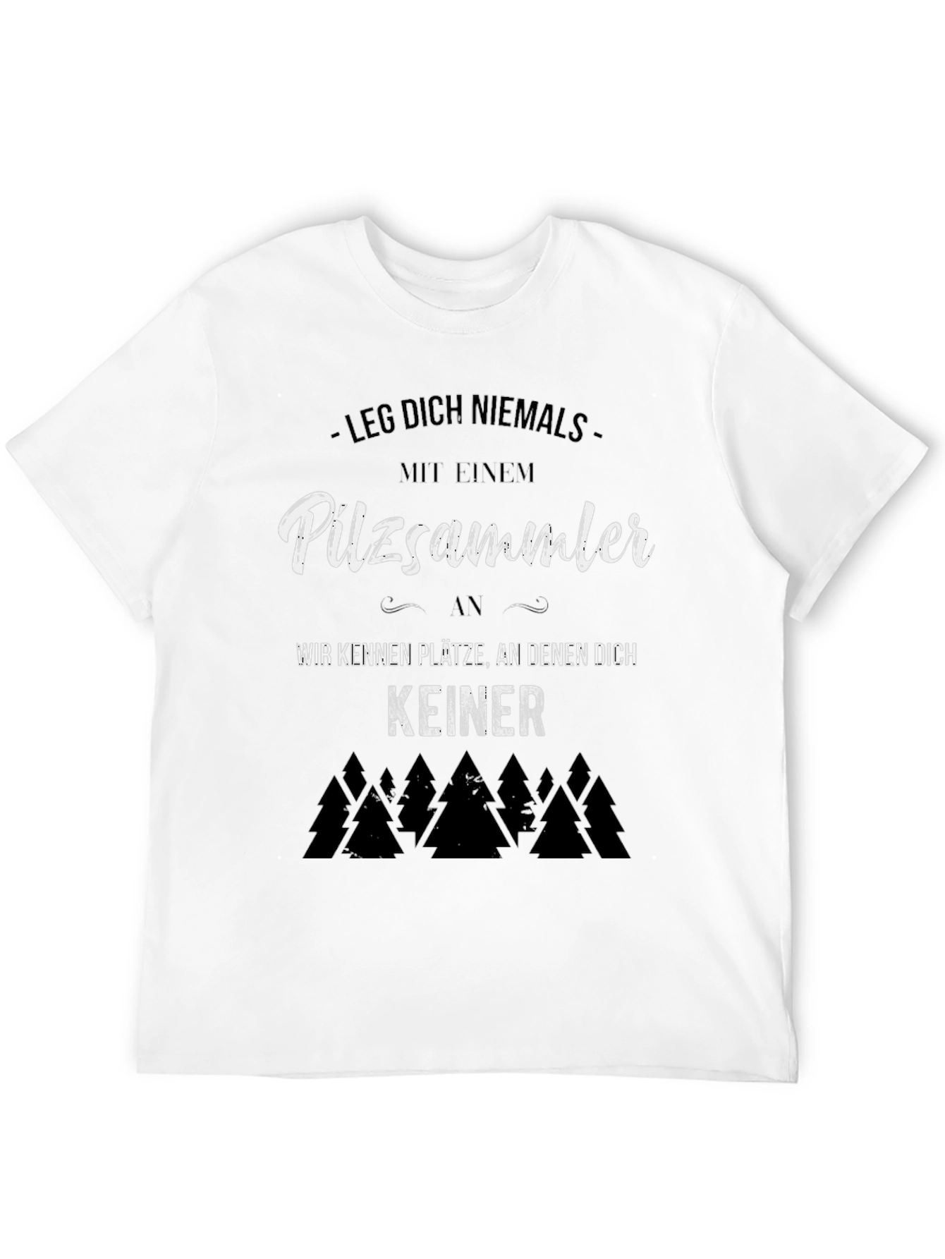 Pilzsammler T-Shirt - Mushroom Hunter Tee