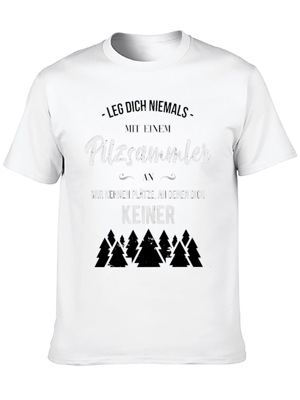 Pilzsammler T-Shirt - Mushroom Hunter Tee