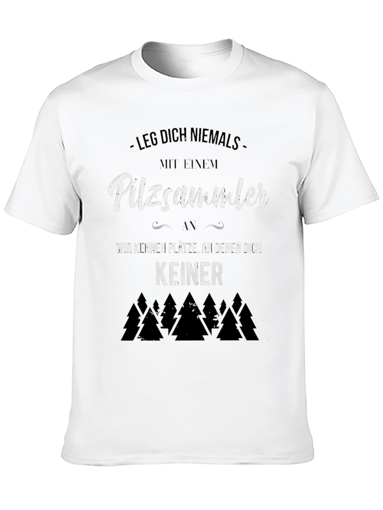 Pilzsammler T-Shirt - Mushroom Hunter Tee