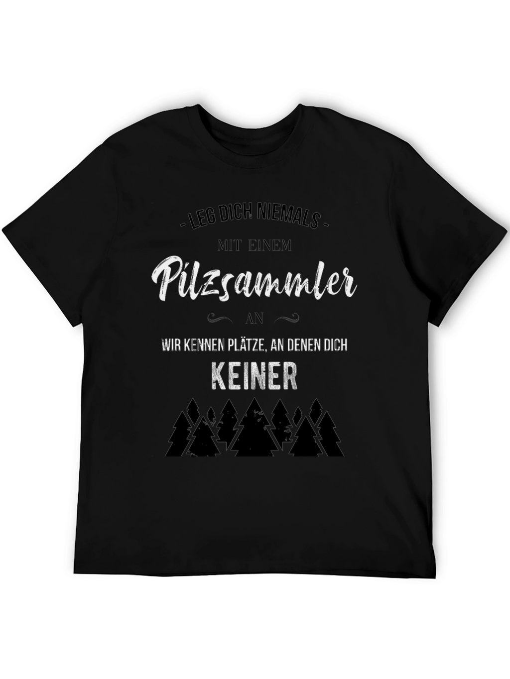 Pilzsammler T-Shirt - Mushroom Hunter Tee