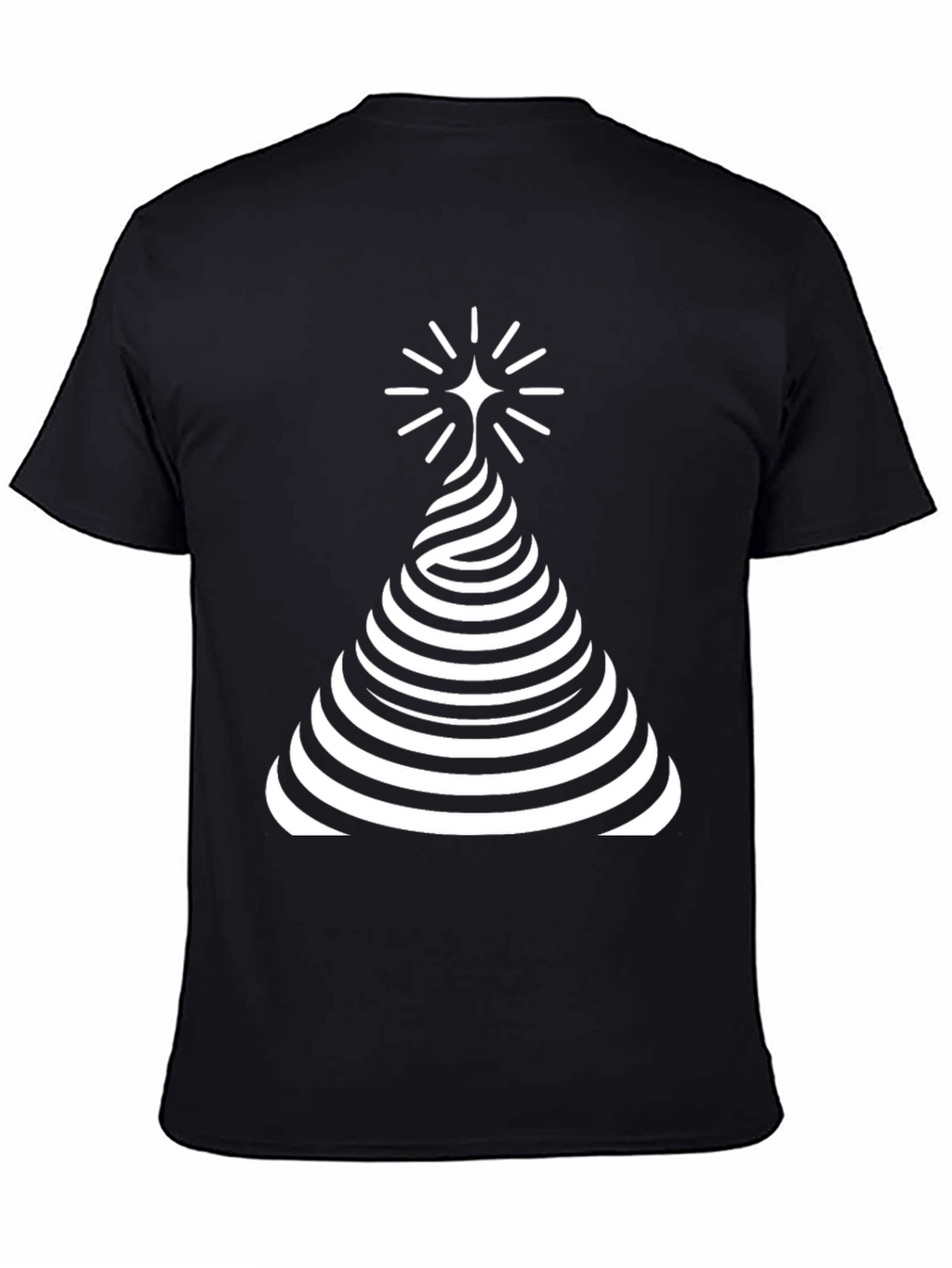 Striped Christmas Tree T-Shirt