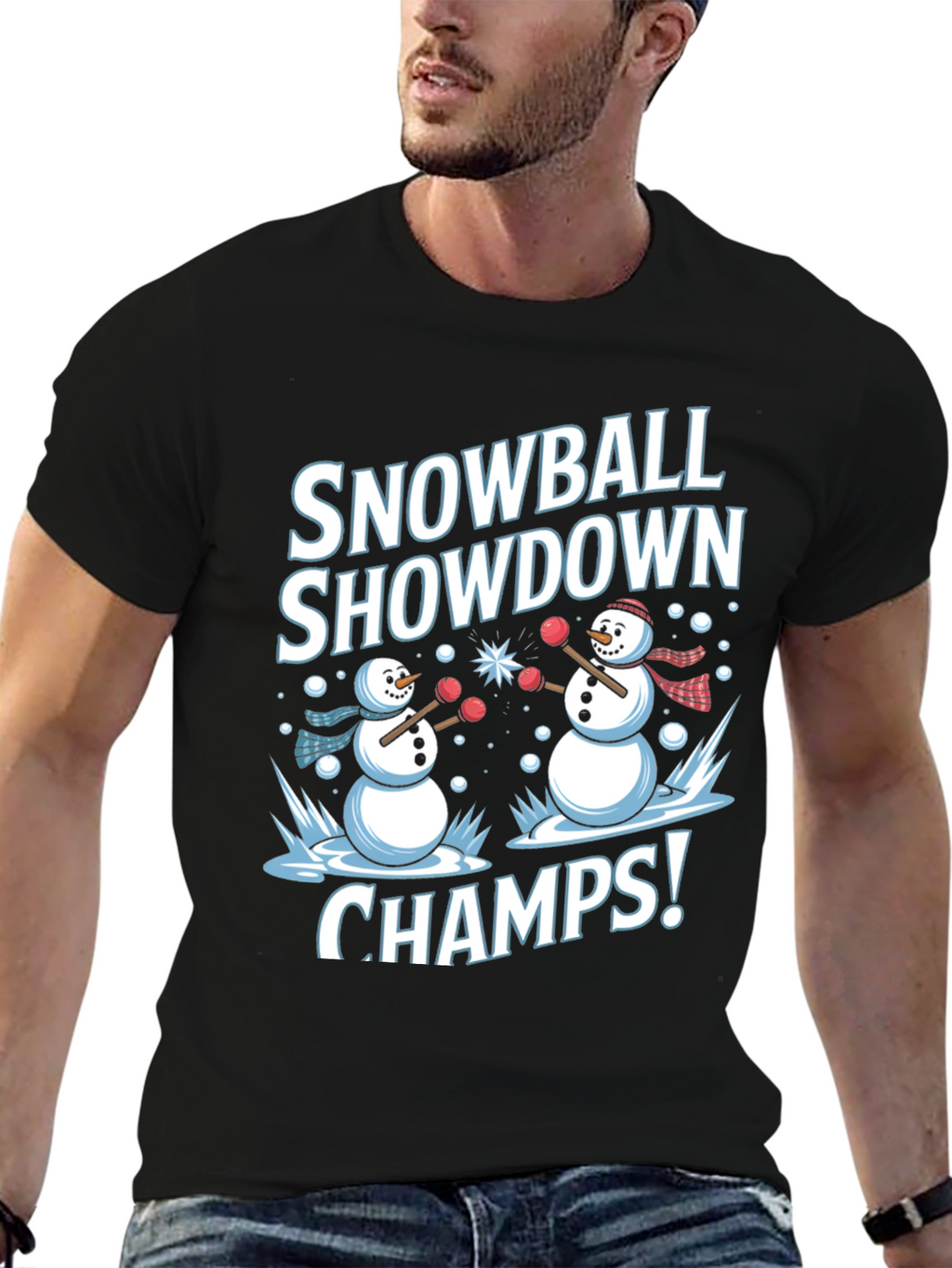 Snowball Showdown Champs Graphic Tee