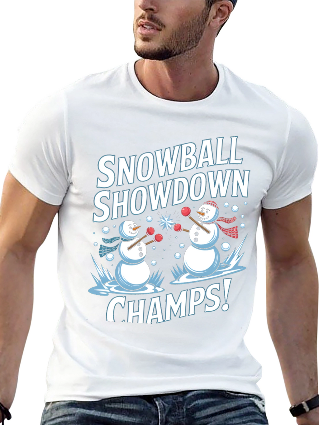 Snowball Showdown Champs Graphic Tee