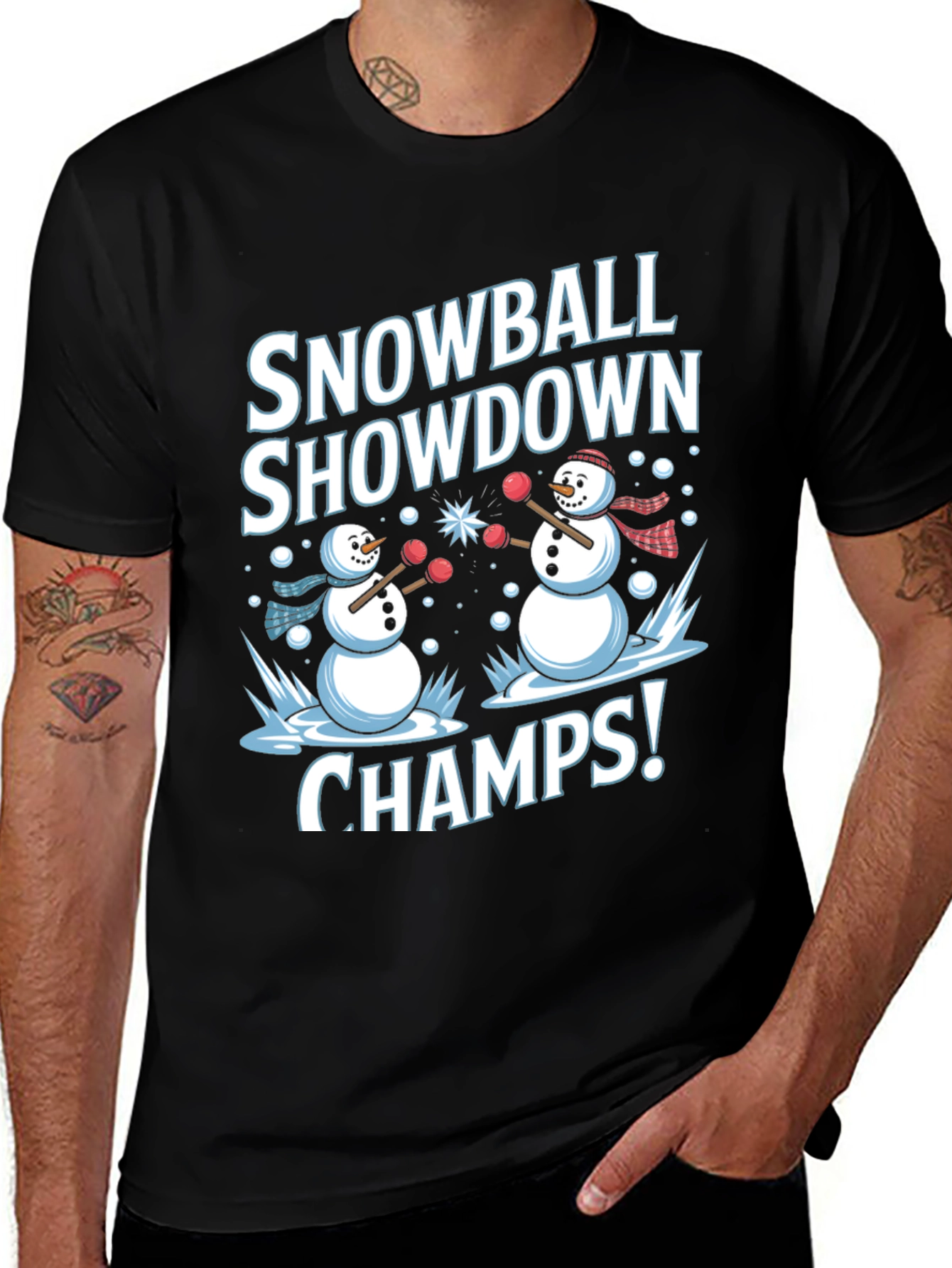 Snowball Showdown Champs Graphic Tee