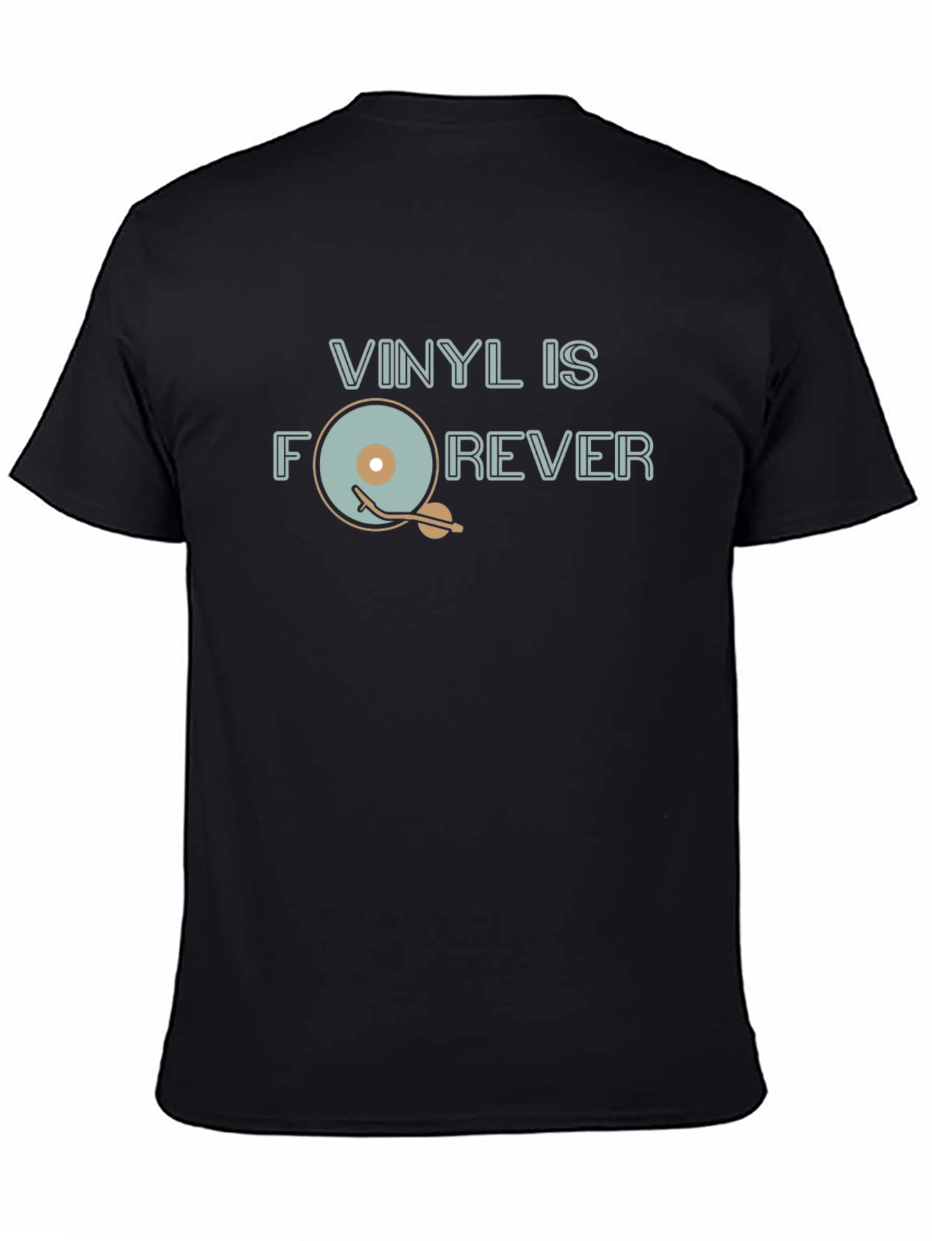 Vinyl is Forever Graphic Tee - Music Lover Shirt