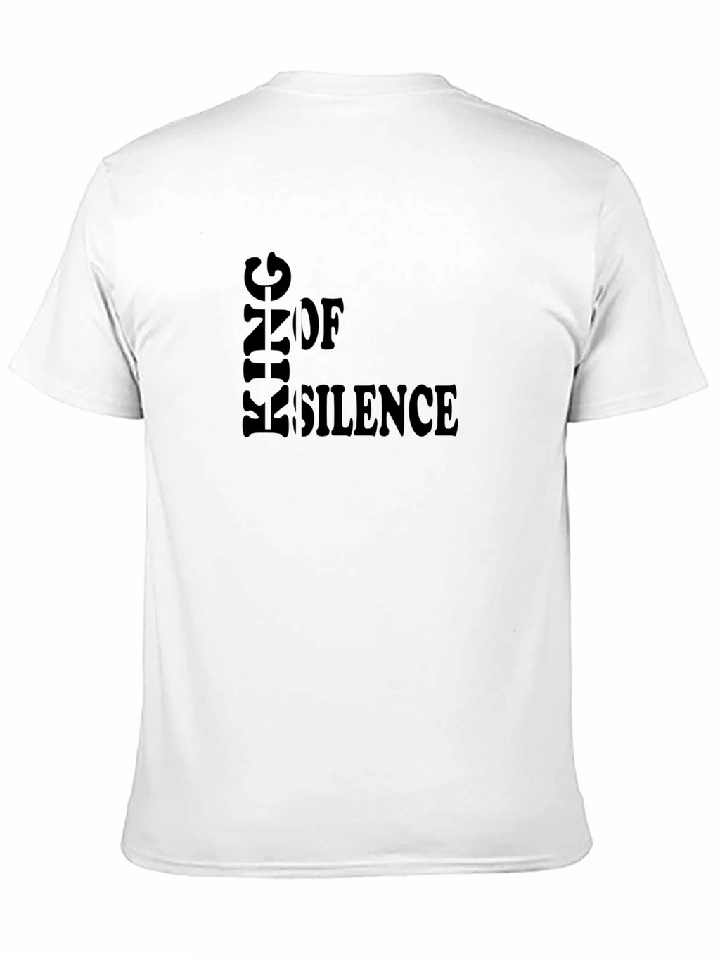 King of Silence Black T-Shirt - Bold Graphic Tee