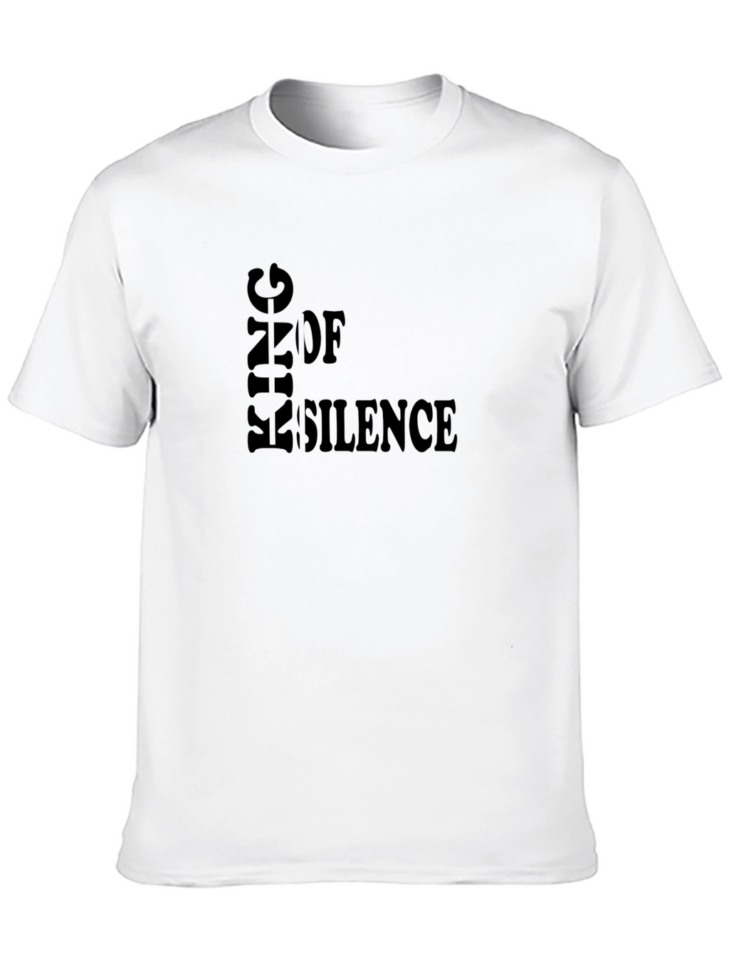 King of Silence Black T-Shirt - Bold Graphic Tee