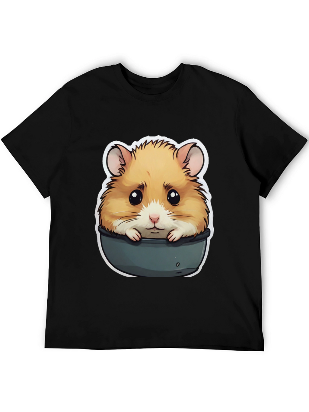 Hamster in Pot T-Shirt - Cute Pet Graphic Tee
