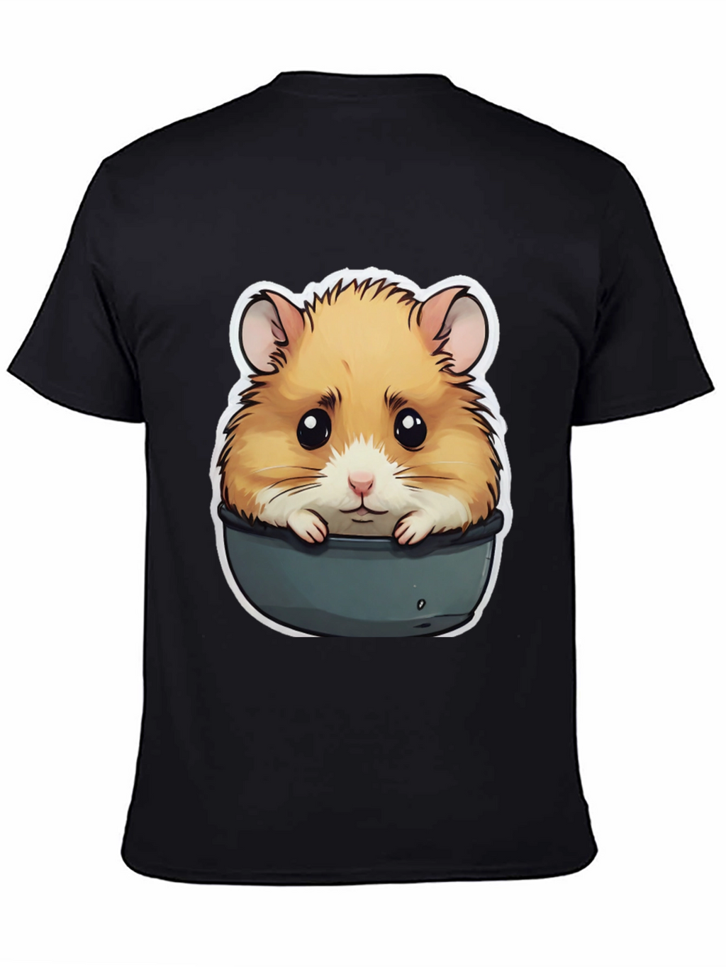 Hamster in Pot T-Shirt - Cute Pet Graphic Tee