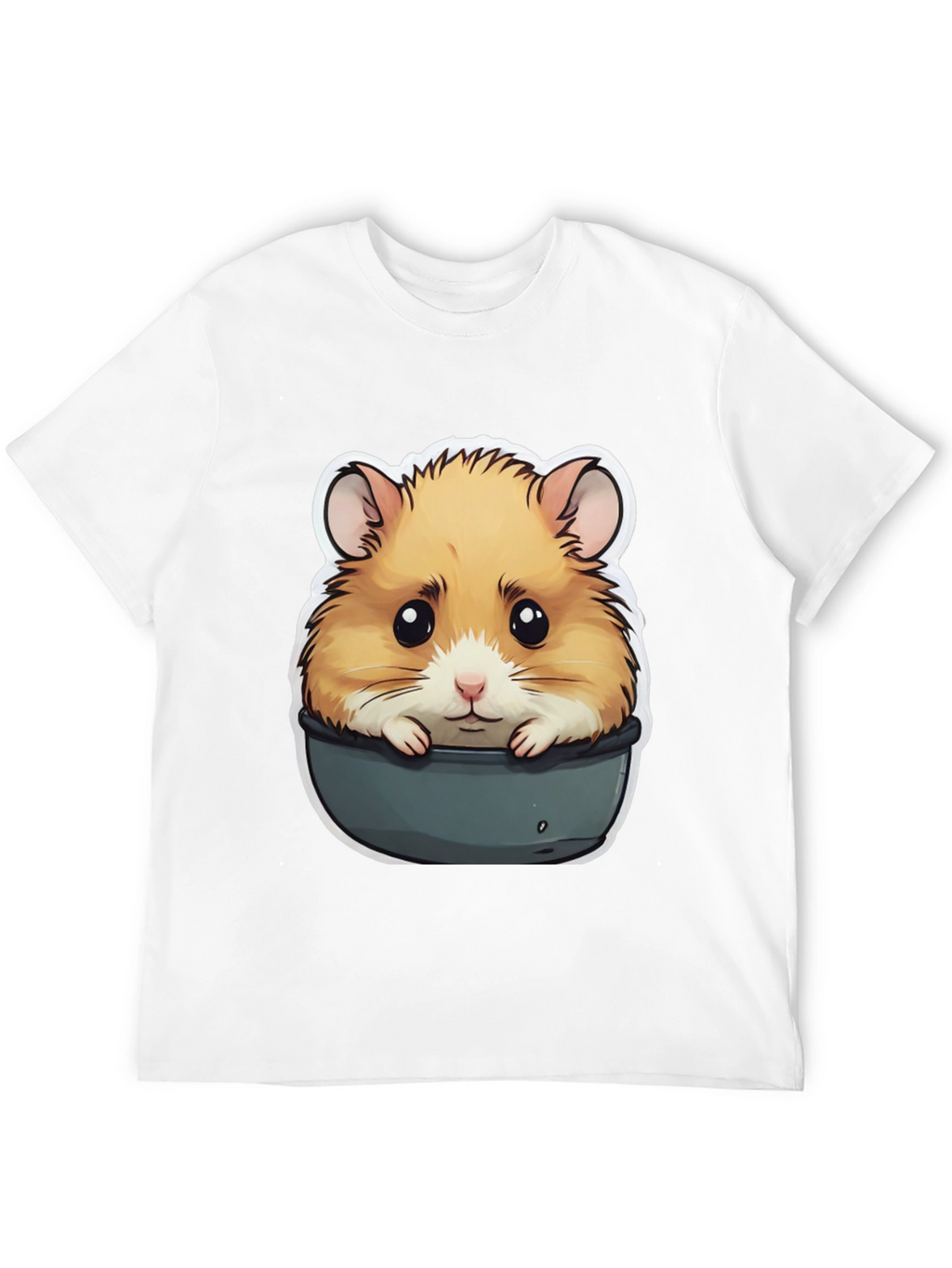 Hamster in Pot T-Shirt - Cute Pet Graphic Tee