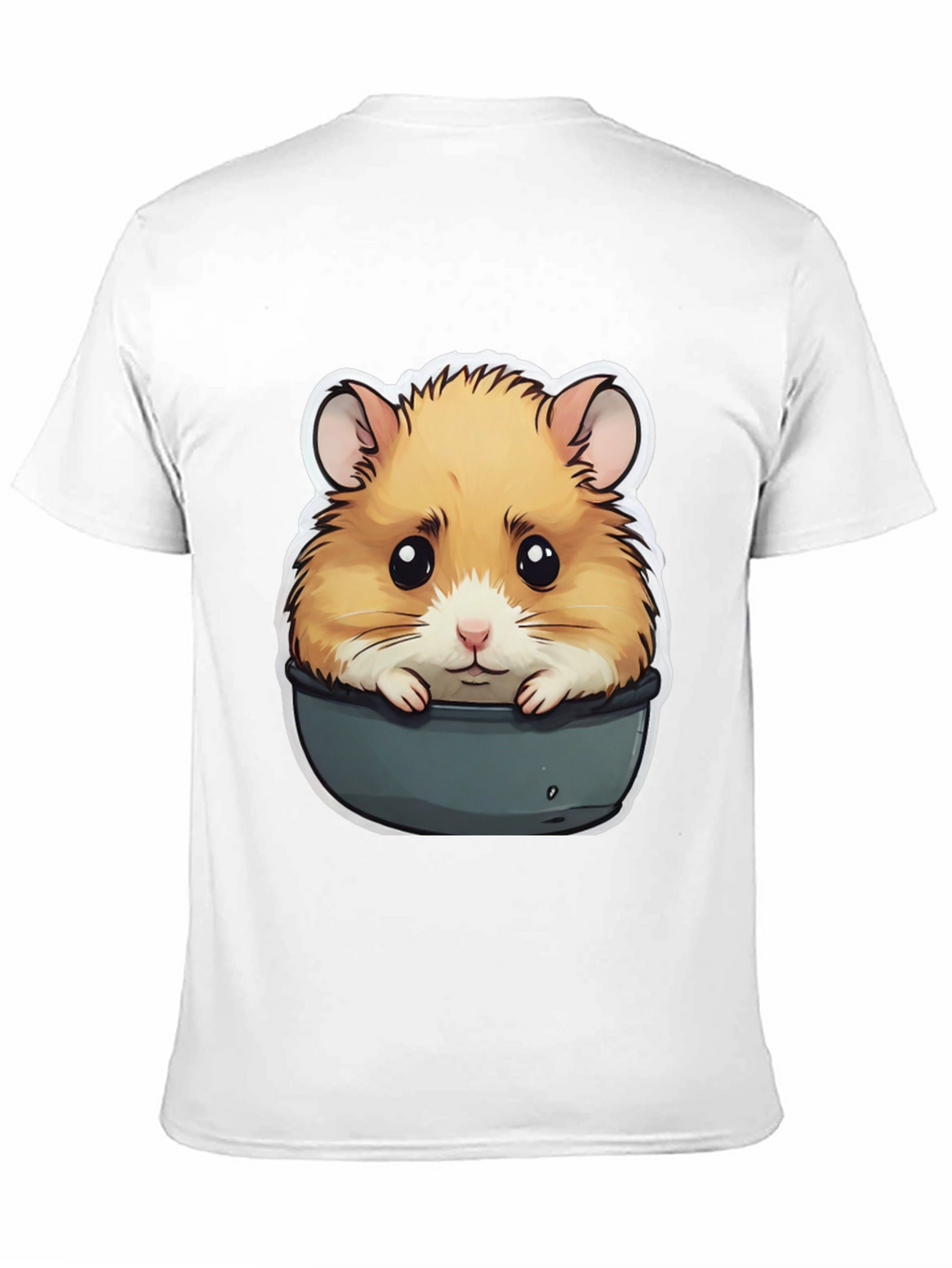 Hamster in Pot T-Shirt - Cute Pet Graphic Tee