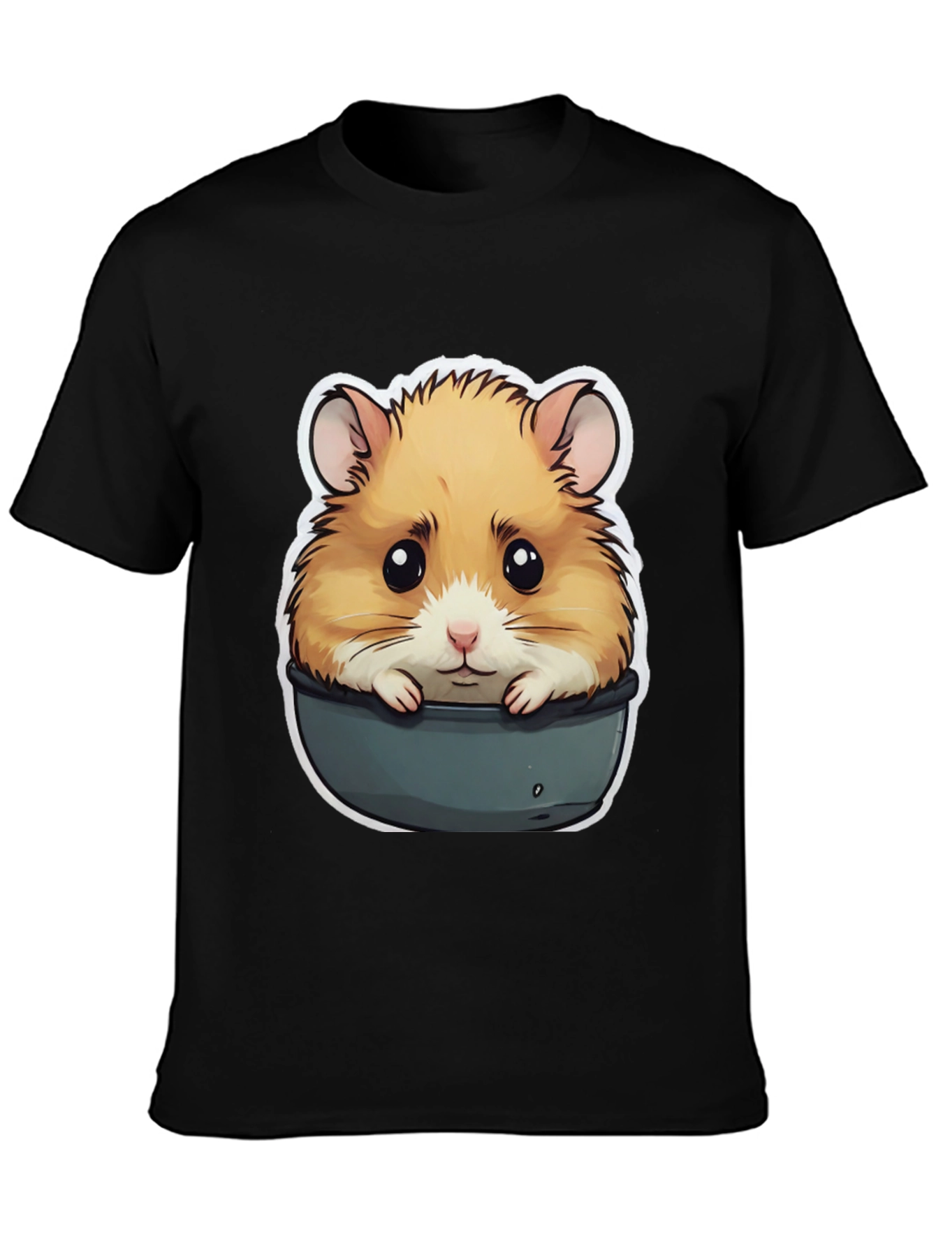 Hamster in Pot T-Shirt - Cute Pet Graphic Tee