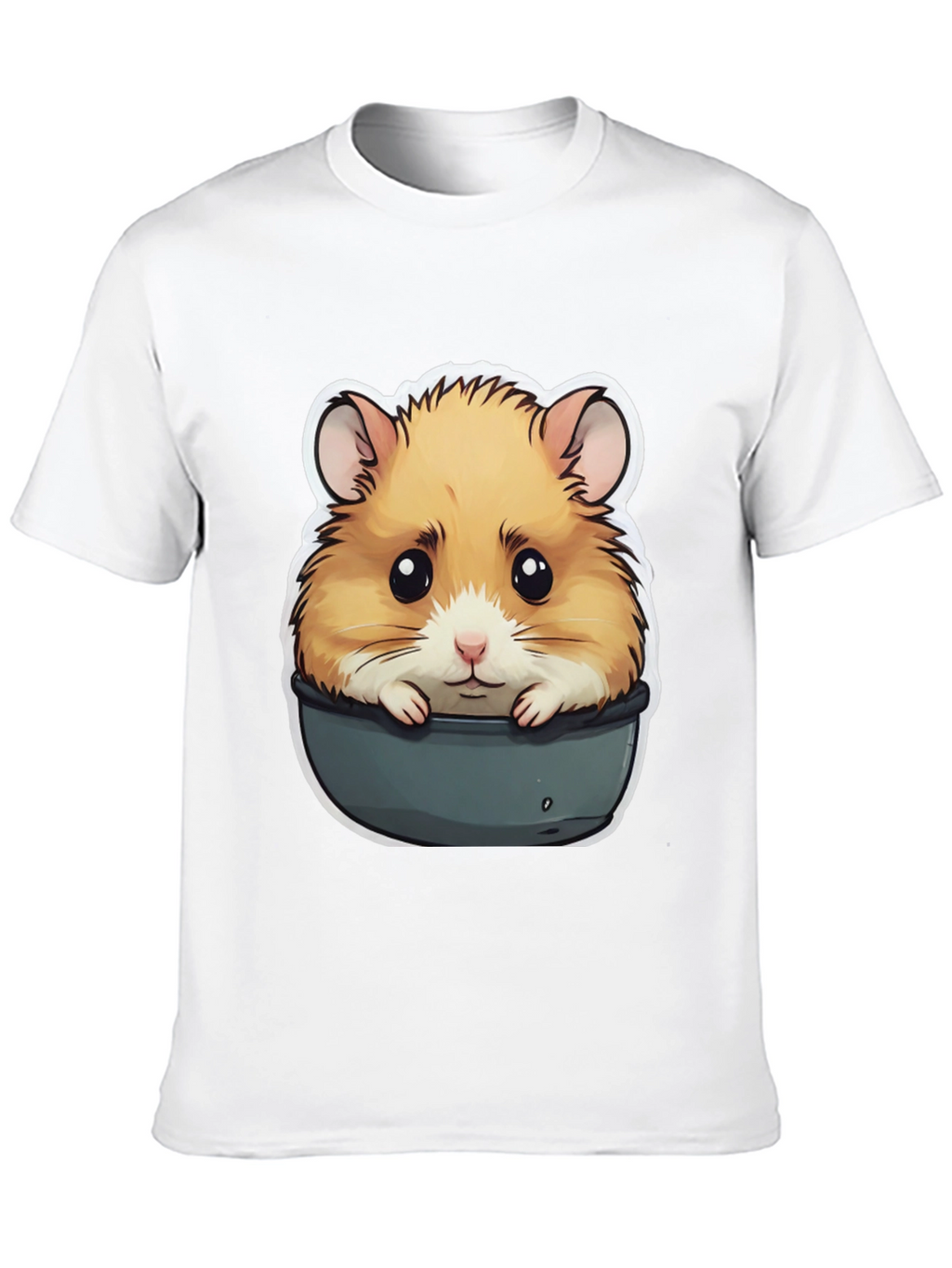 Hamster in Pot T-Shirt - Cute Pet Graphic Tee