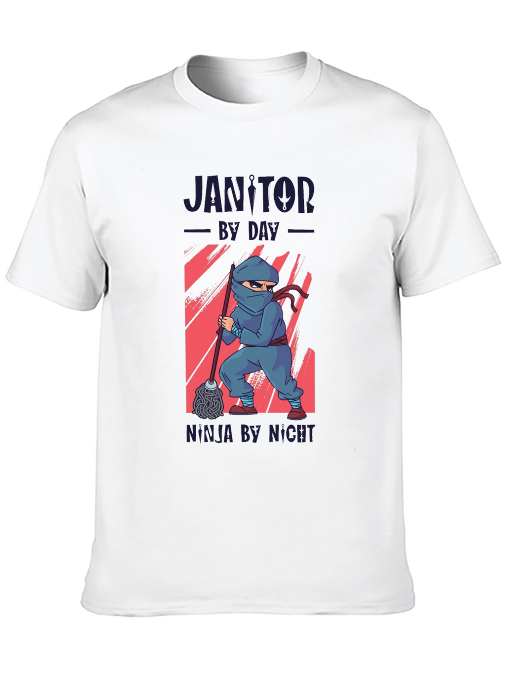 Janitor by Day Ninja by Night Graphic Tee
