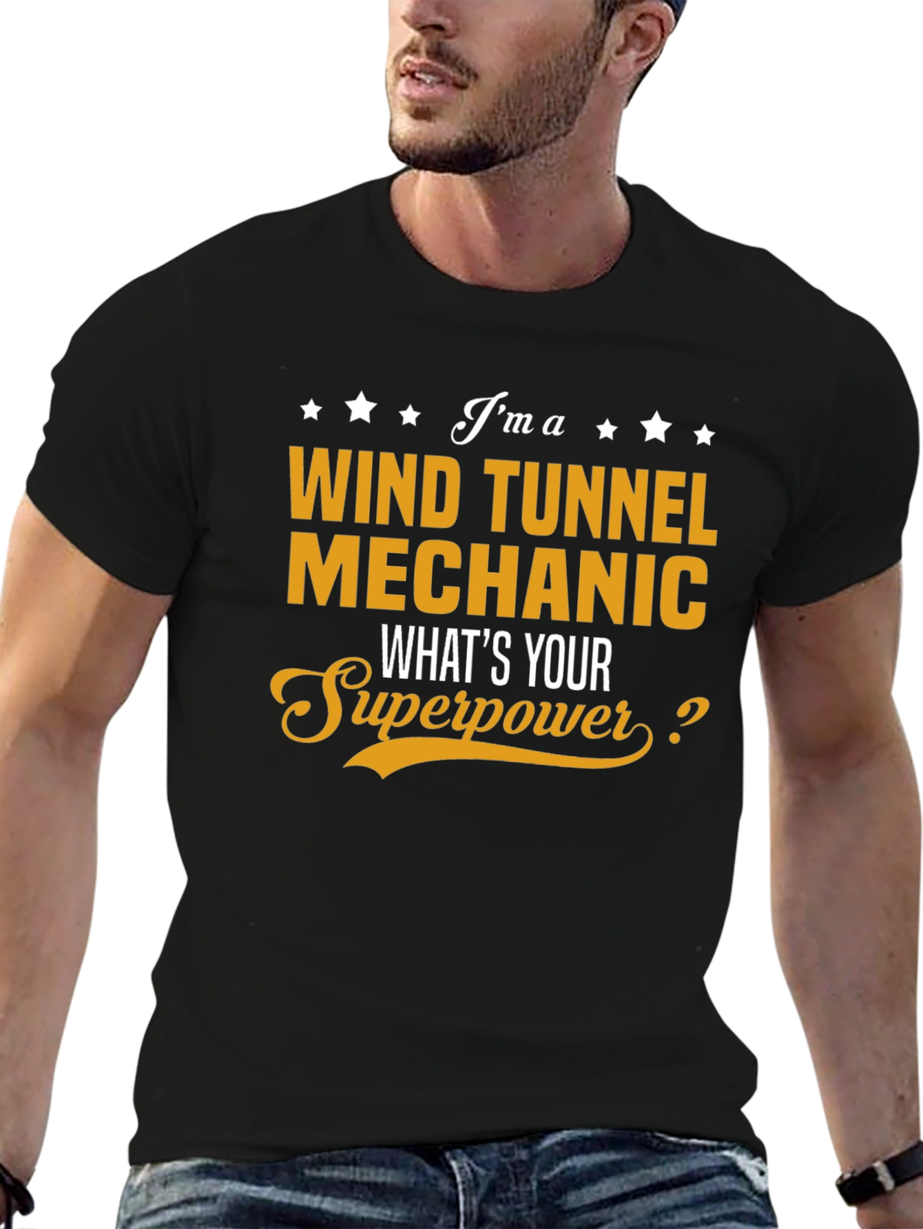 Wind Tunnel Mechanic Superpower T-Shirt