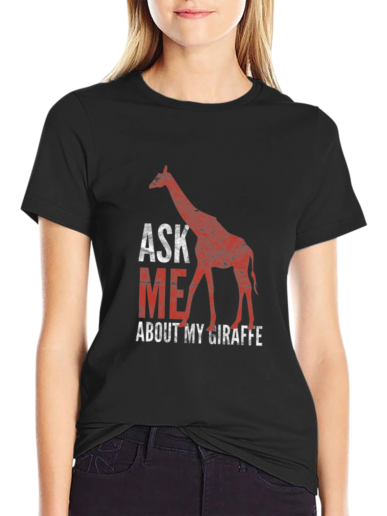 Ask Me About My Giraffe T-Shirt