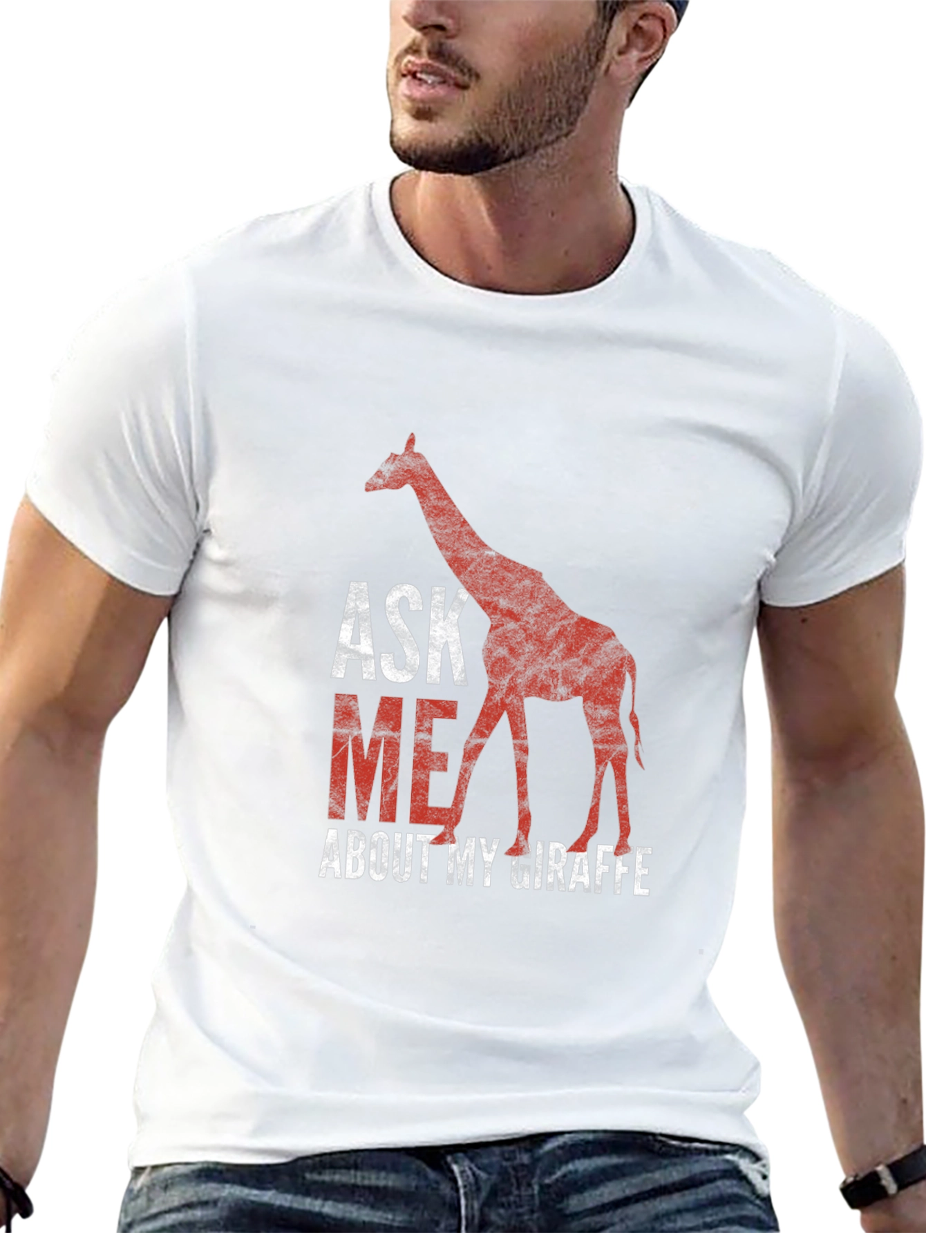 Ask Me About My Giraffe T-Shirt
