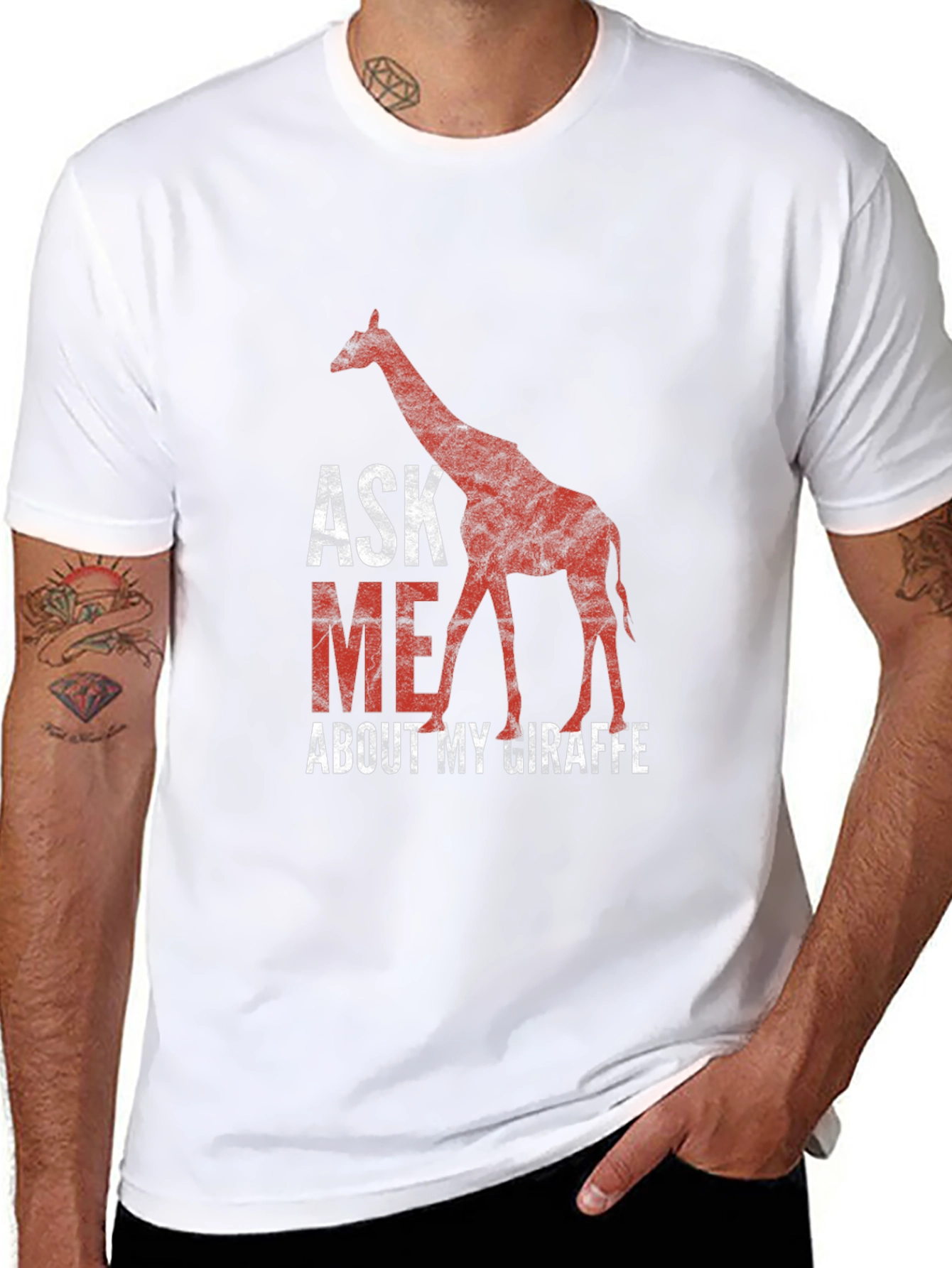 Ask Me About My Giraffe T-Shirt