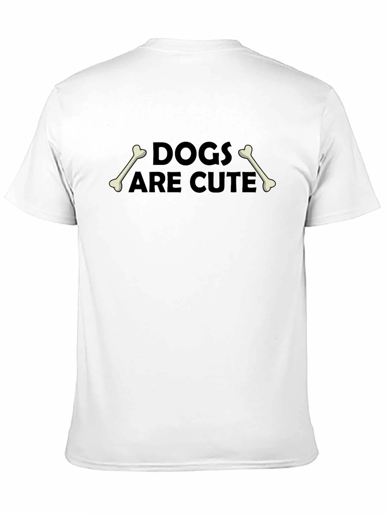 Dogs Are Cute Graphic T-Shirt