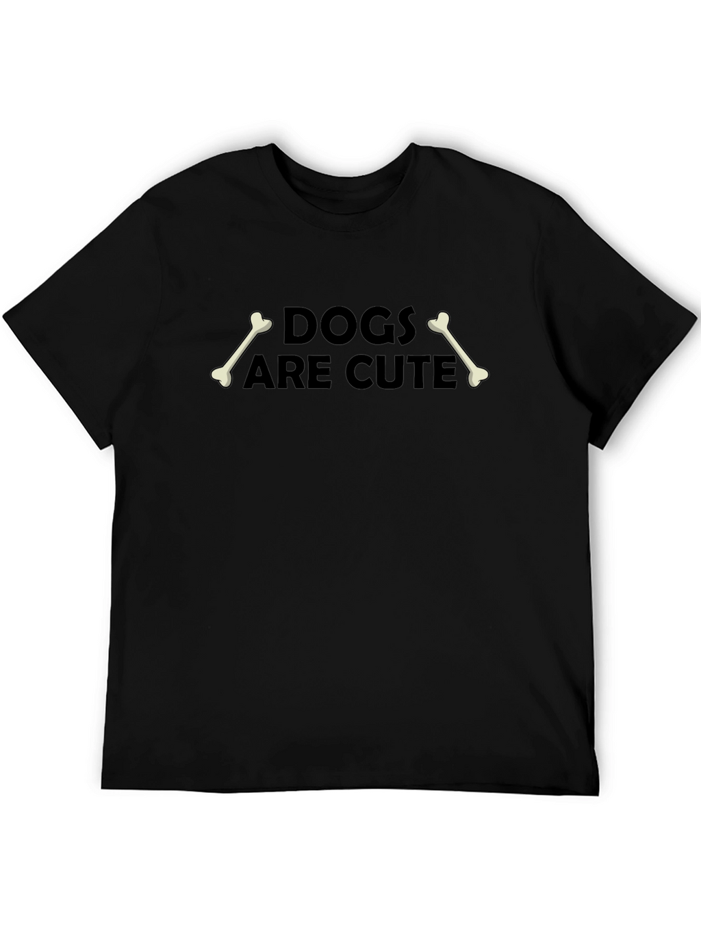 Dogs Are Cute Graphic T-Shirt