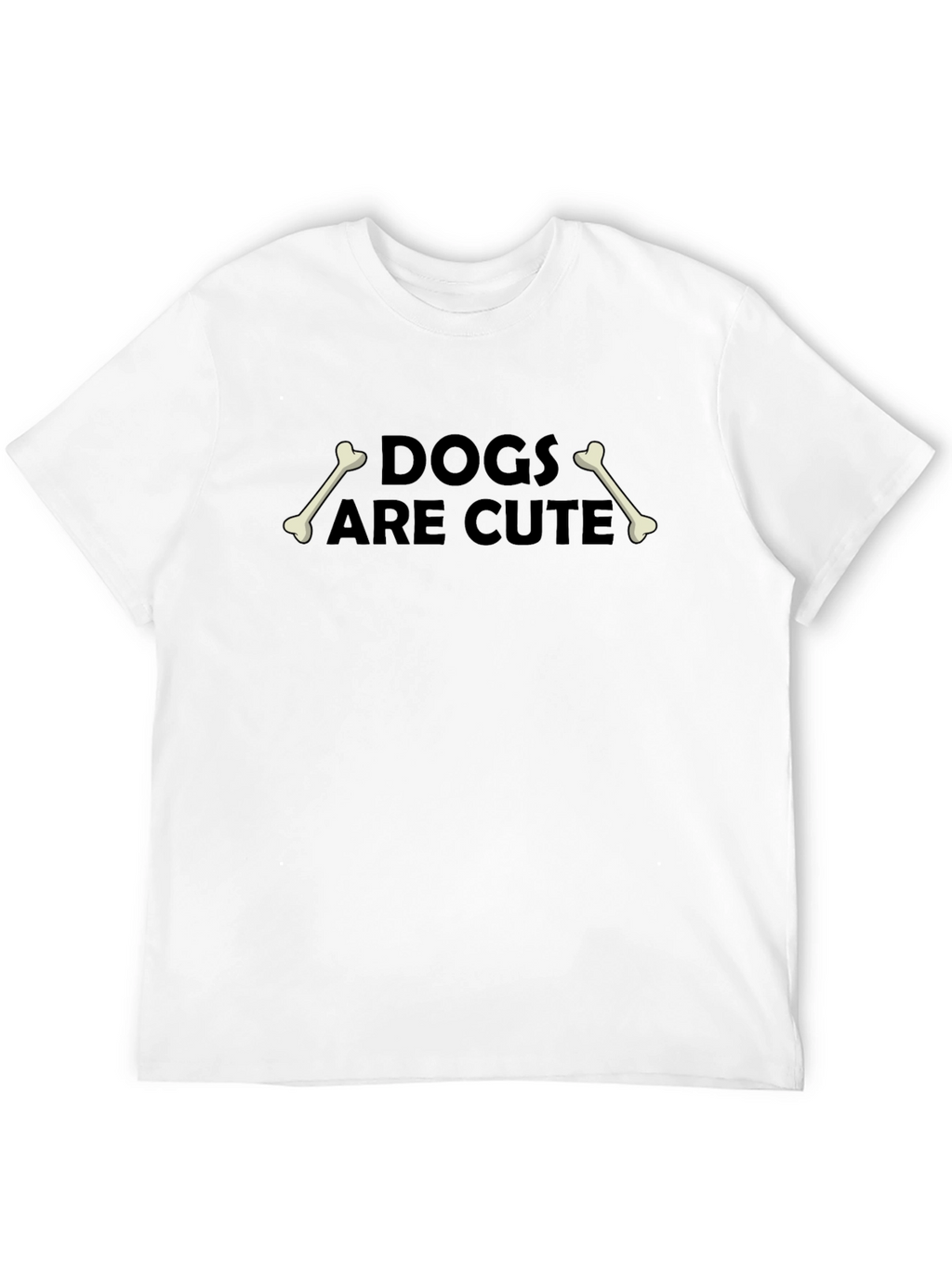 Dogs Are Cute Graphic T-Shirt