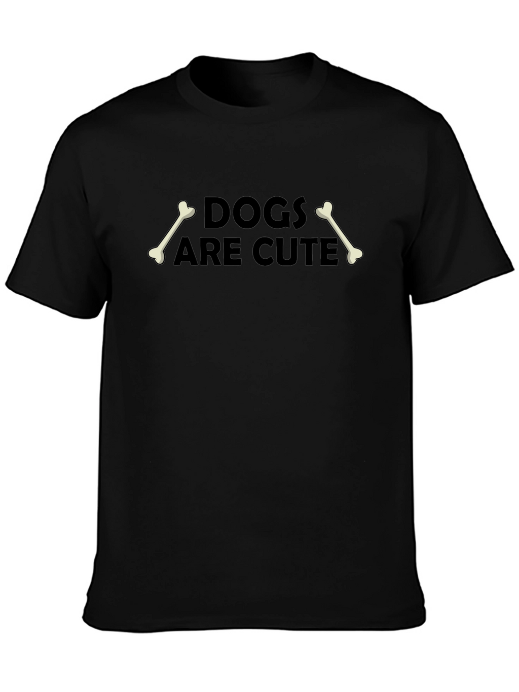 Dogs Are Cute Graphic T-Shirt