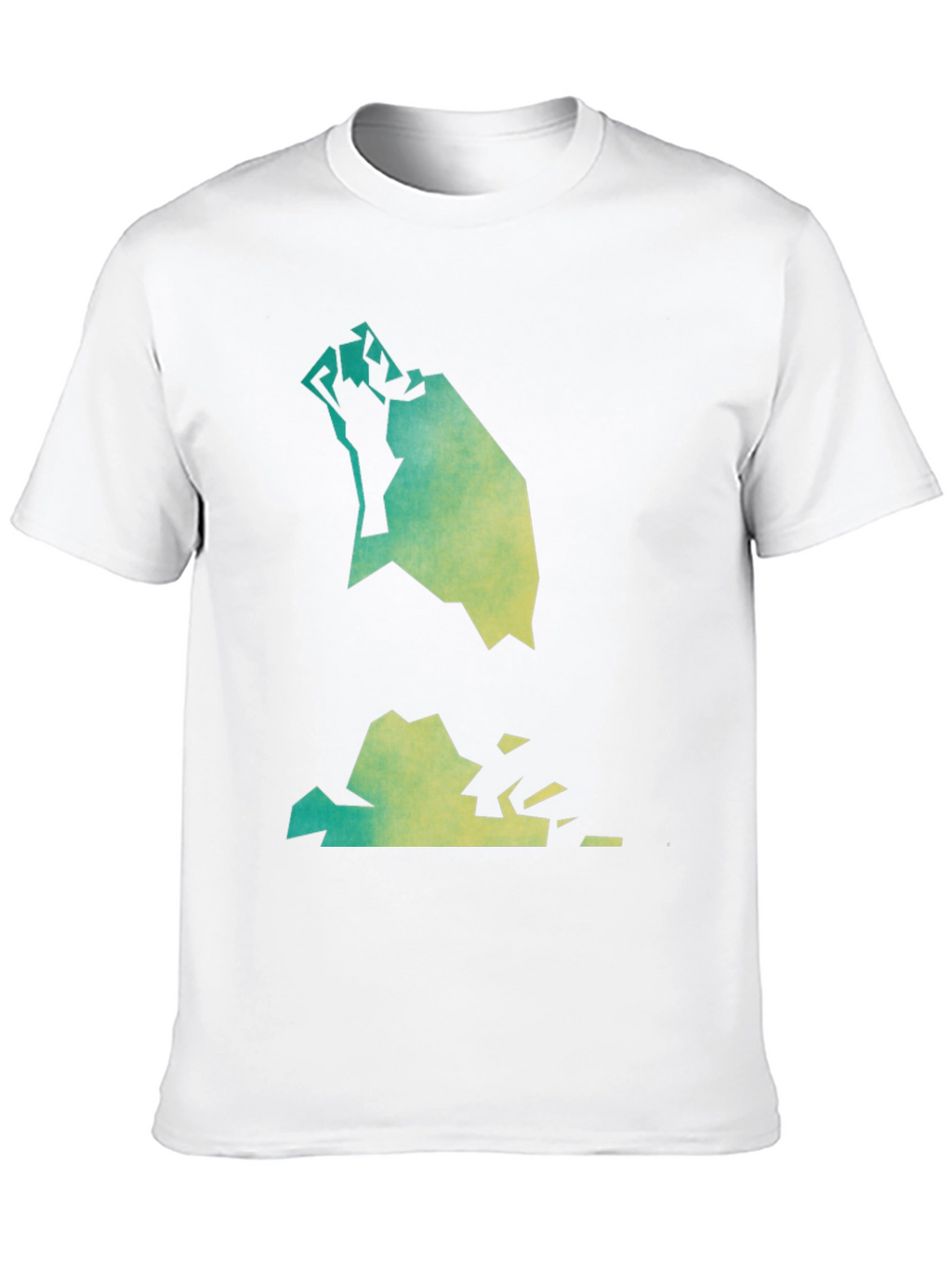 Abstract Graphic Tee - Black