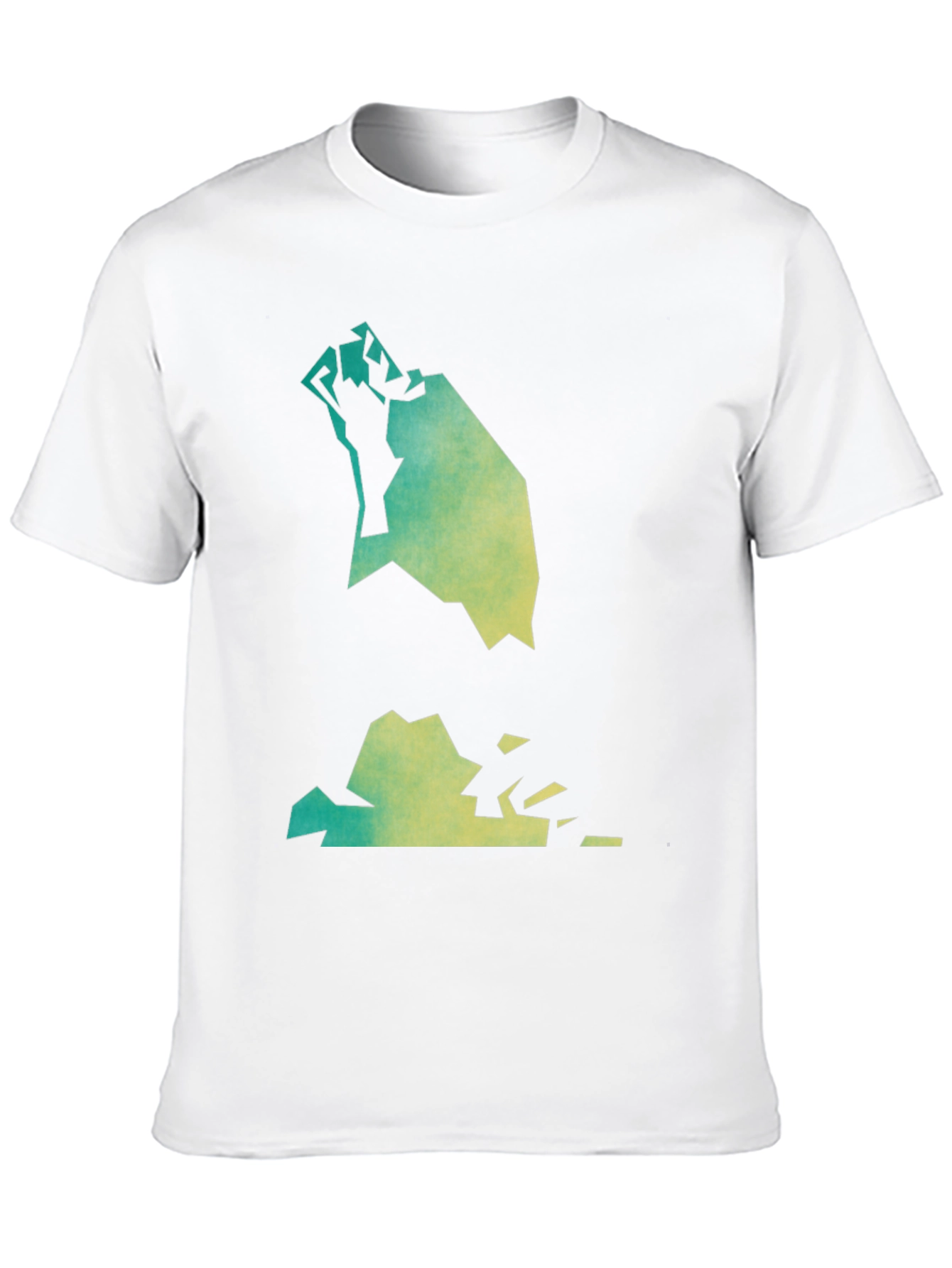 Abstract Graphic Tee - Black