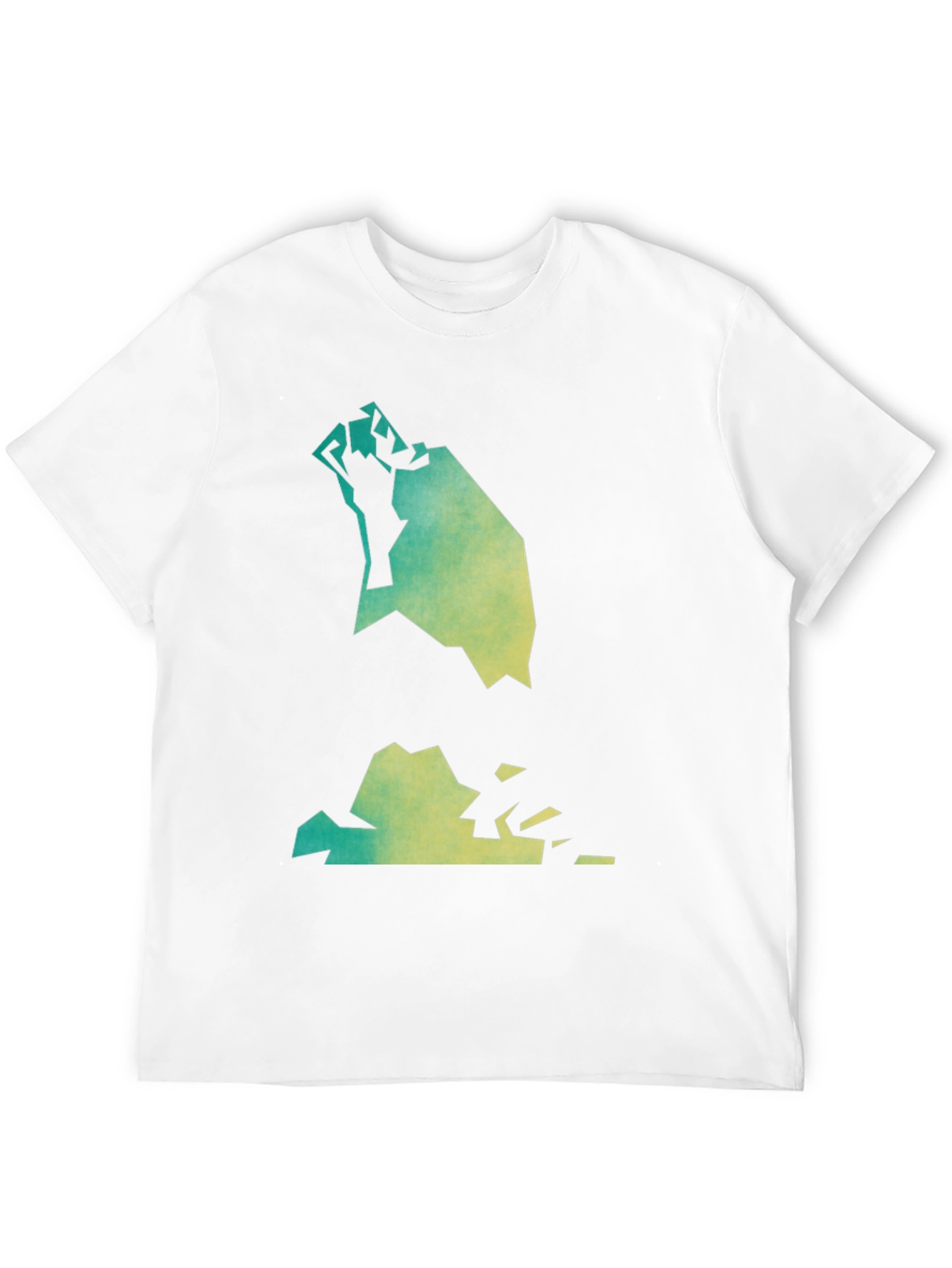 Abstract Graphic Tee - Black