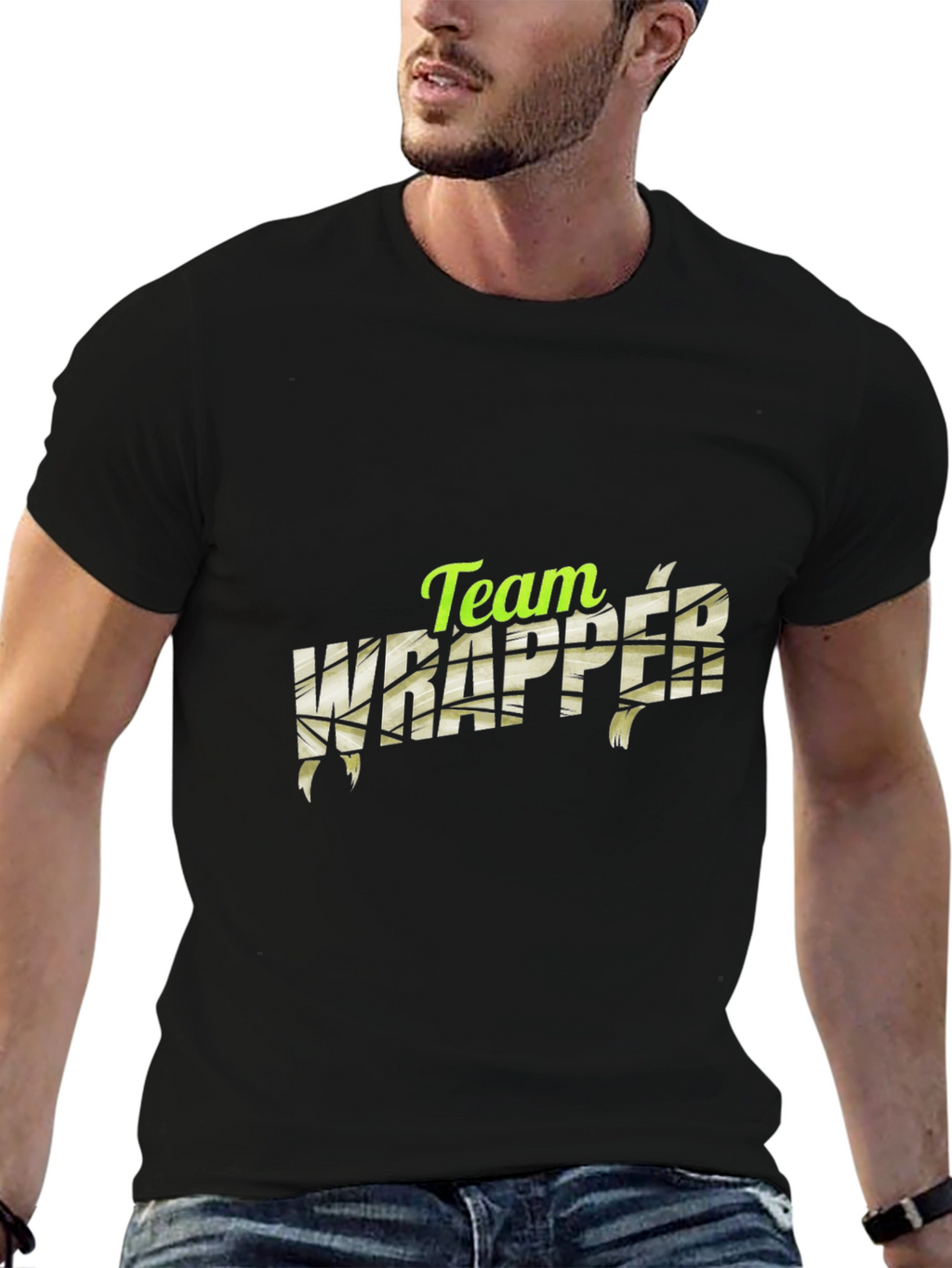 Team Wrapper Graphic Print T-Shirt