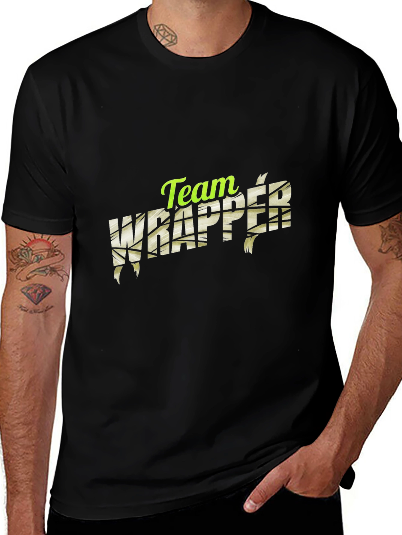 Team Wrapper Graphic Print T-Shirt