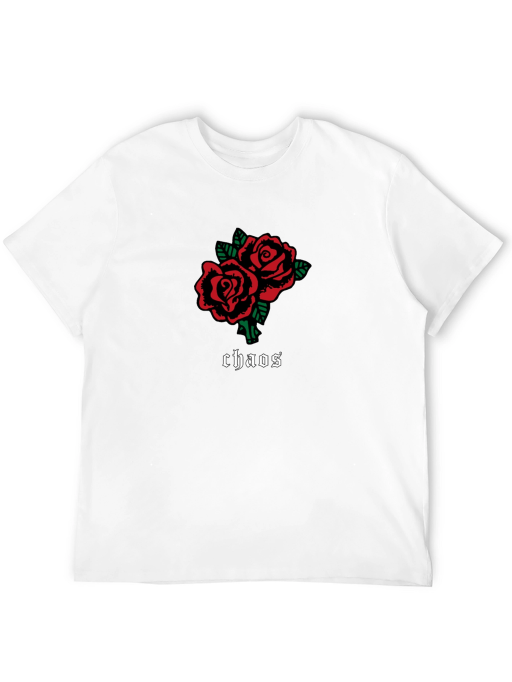 Black Roses Chaos Graphic Tee