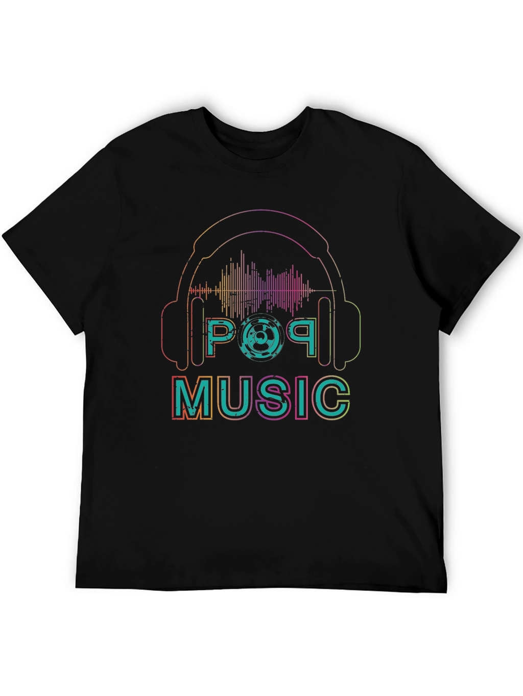 Pop Music Graphic Tee - Unique Design