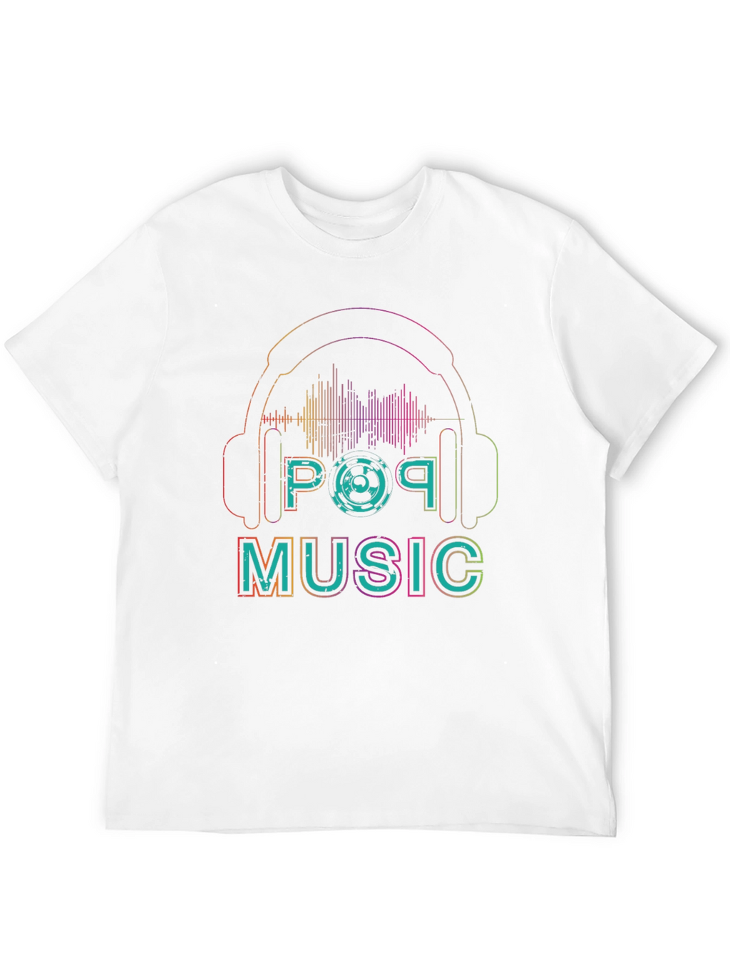 Pop Music Graphic Tee - Unique Design