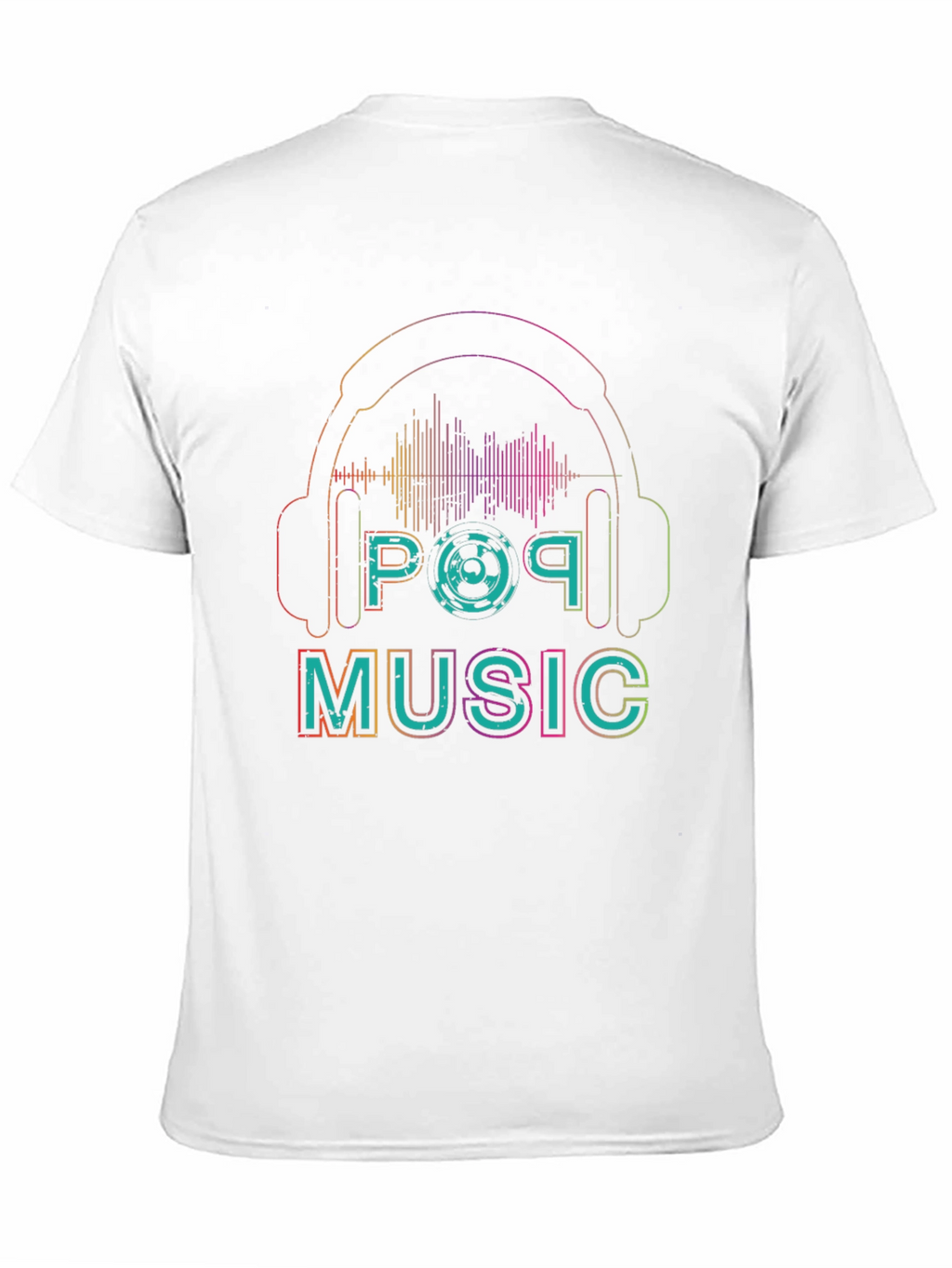 Pop Music Graphic Tee - Unique Design
