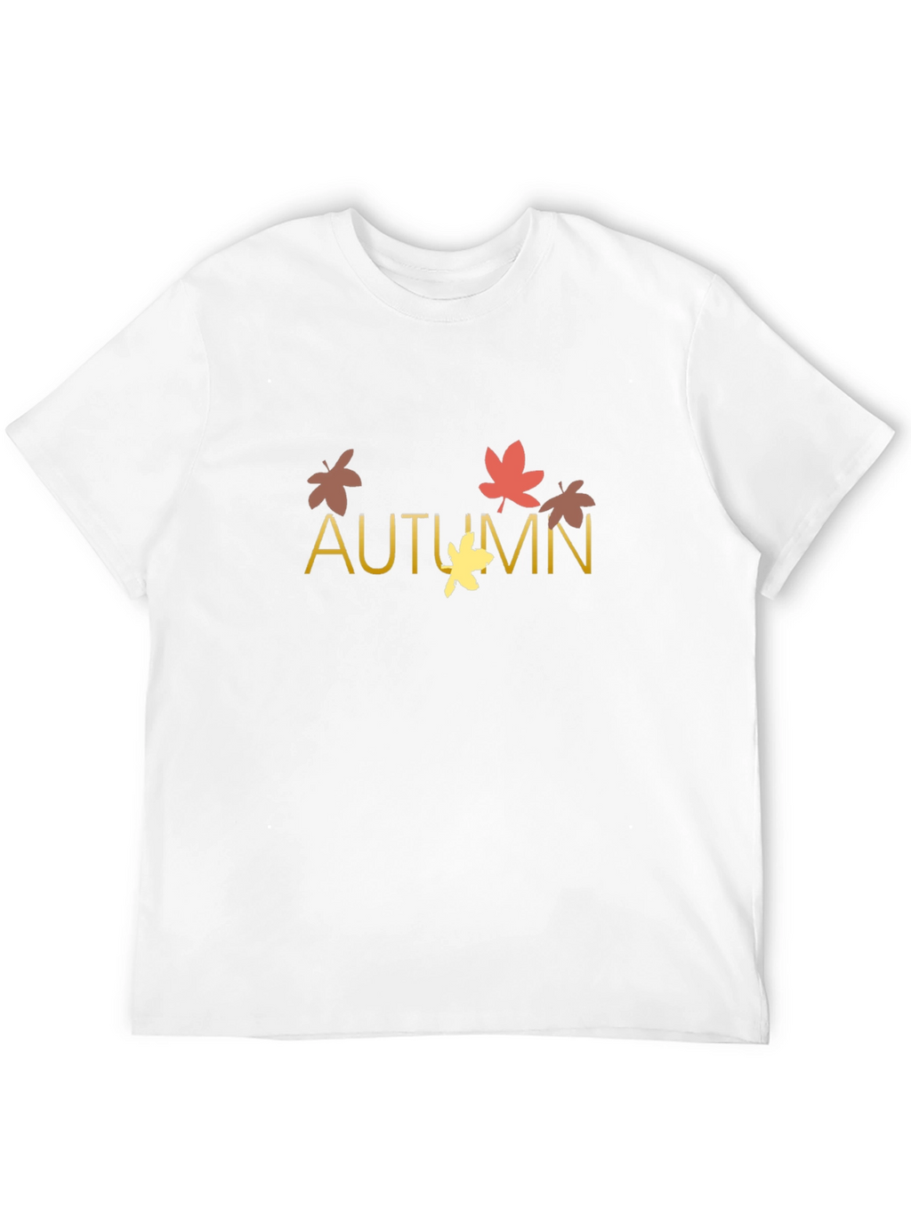 Autumn Leaves Graphic Tee - Cozy Season Style