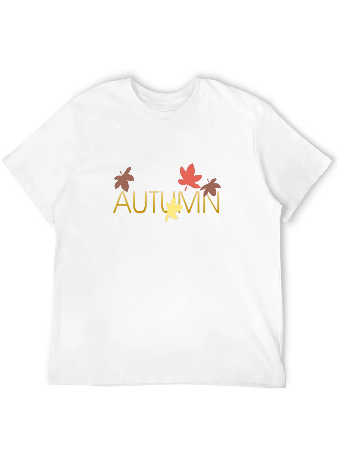 Autumn Leaves Graphic Tee - Cozy Season Style