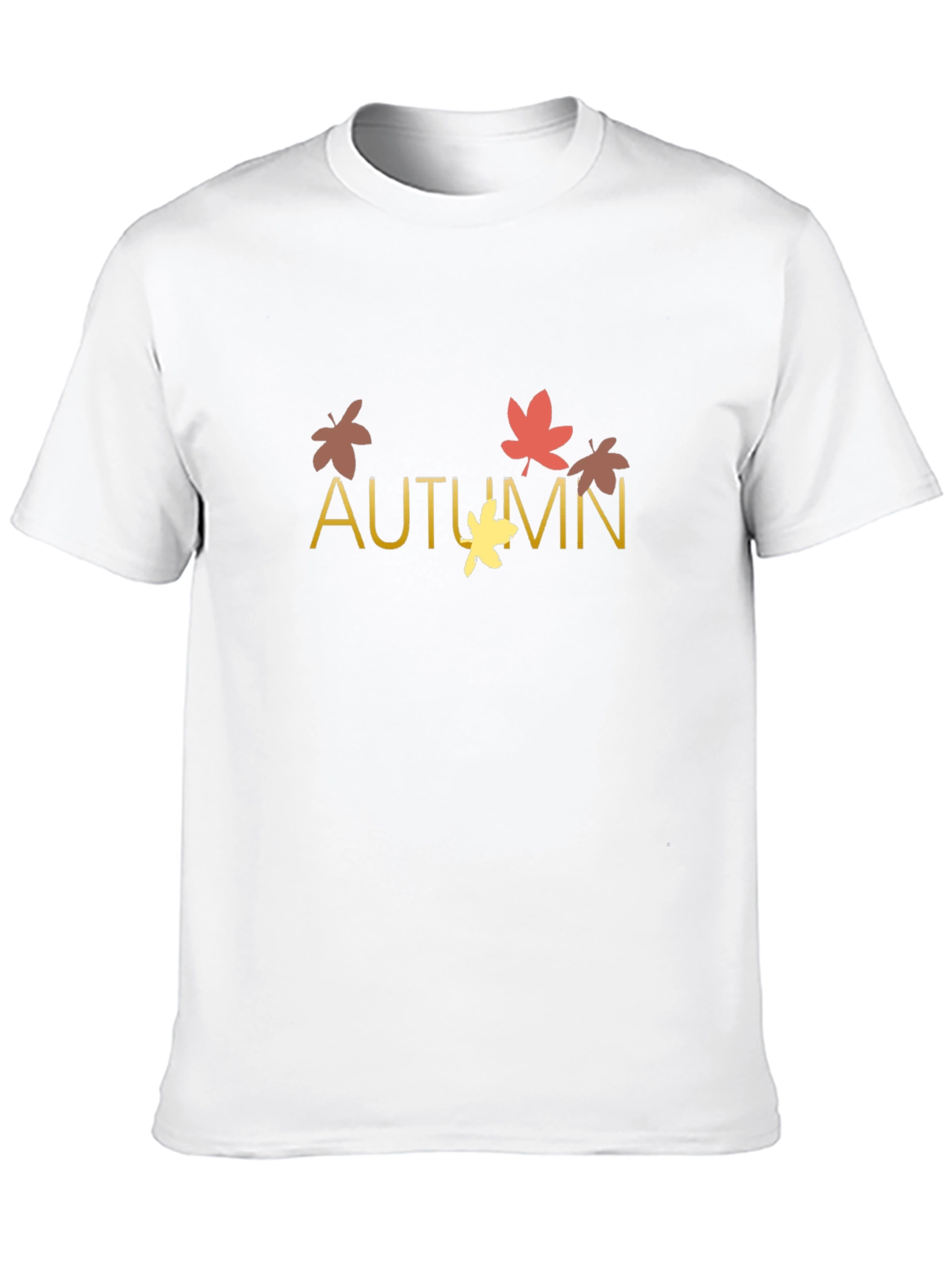 Autumn Leaves Graphic Tee - Cozy Season Style