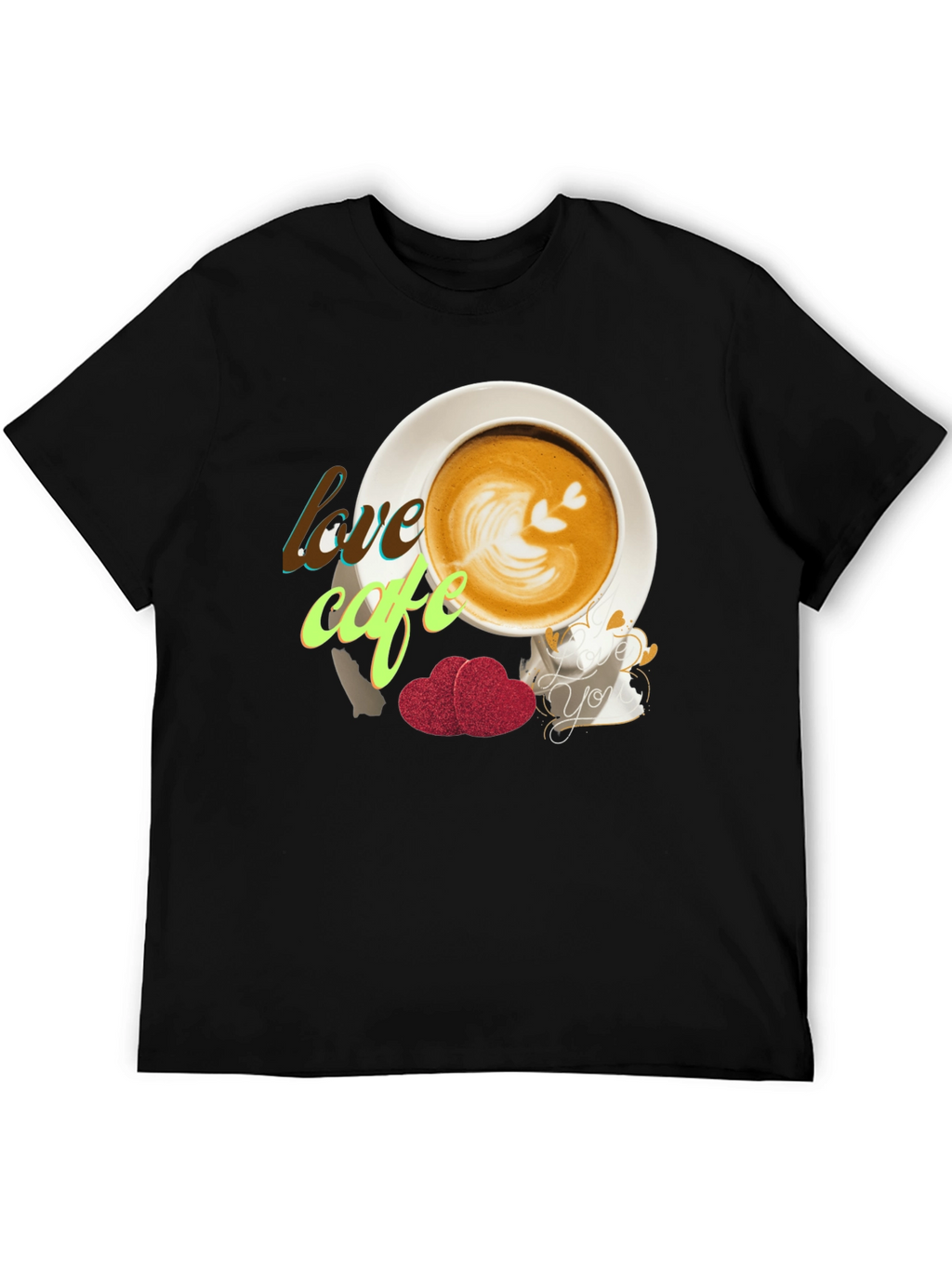 Love Cafe Graphic T-Shirt