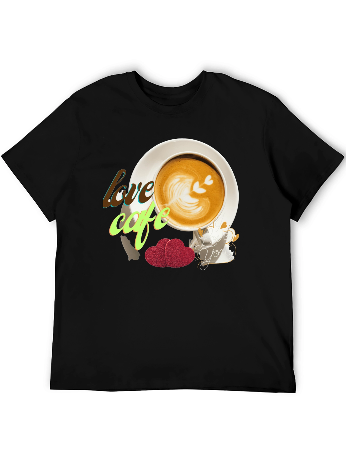 Love Cafe Graphic T-Shirt