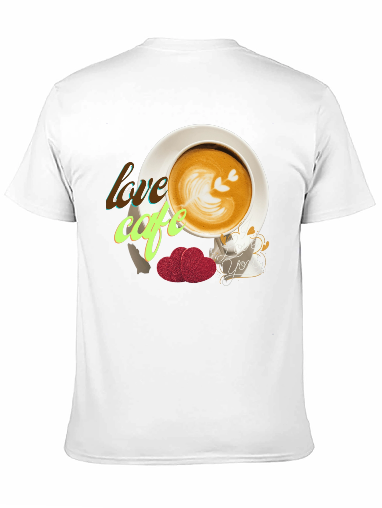 Love Cafe Graphic T-Shirt