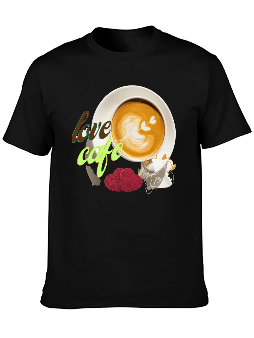 Love Cafe Graphic T-Shirt
