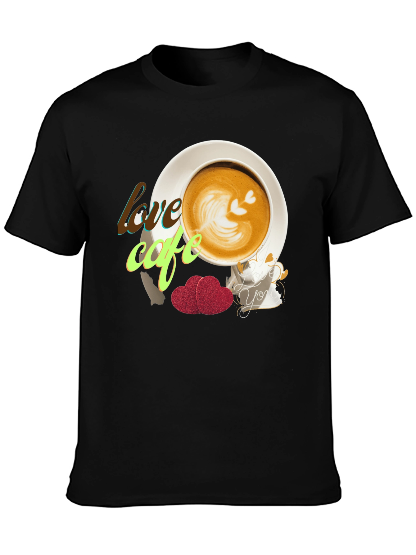 Love Cafe Graphic T-Shirt