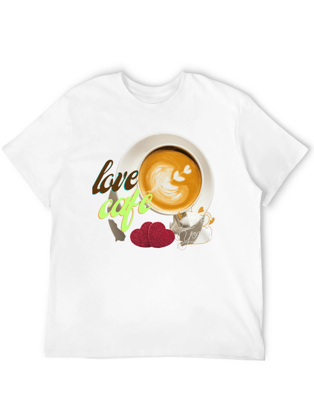 Love Cafe Graphic T-Shirt