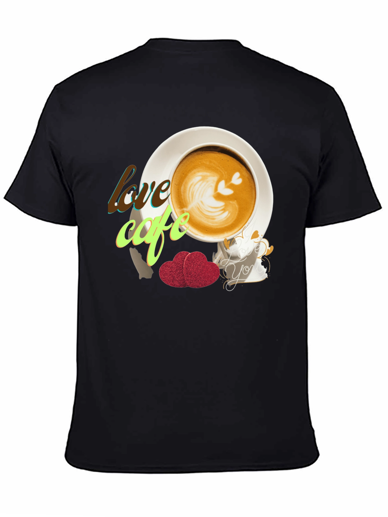 Love Cafe Graphic T-Shirt