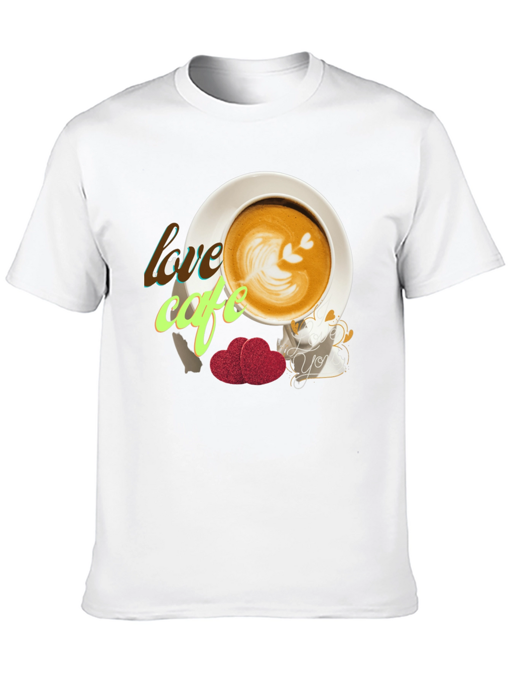 Love Cafe Graphic T-Shirt